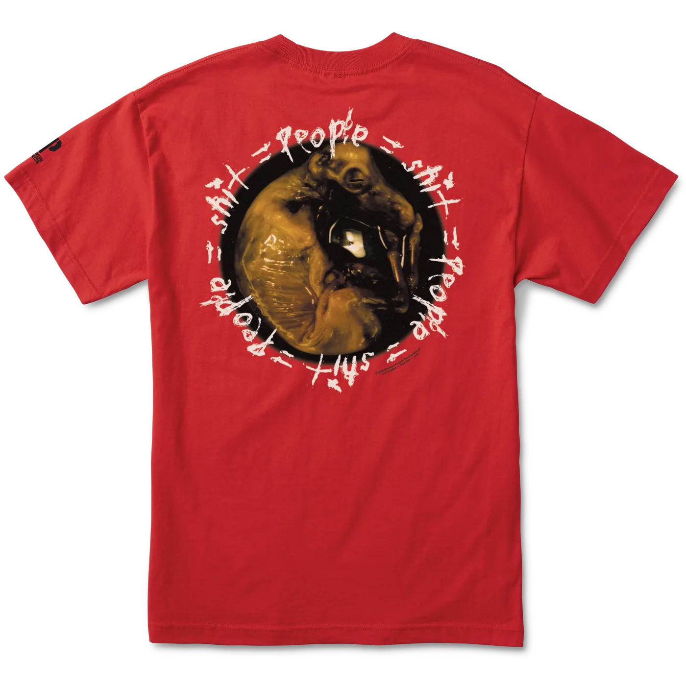 Slipknot SK x BP People = Shit Red Tee