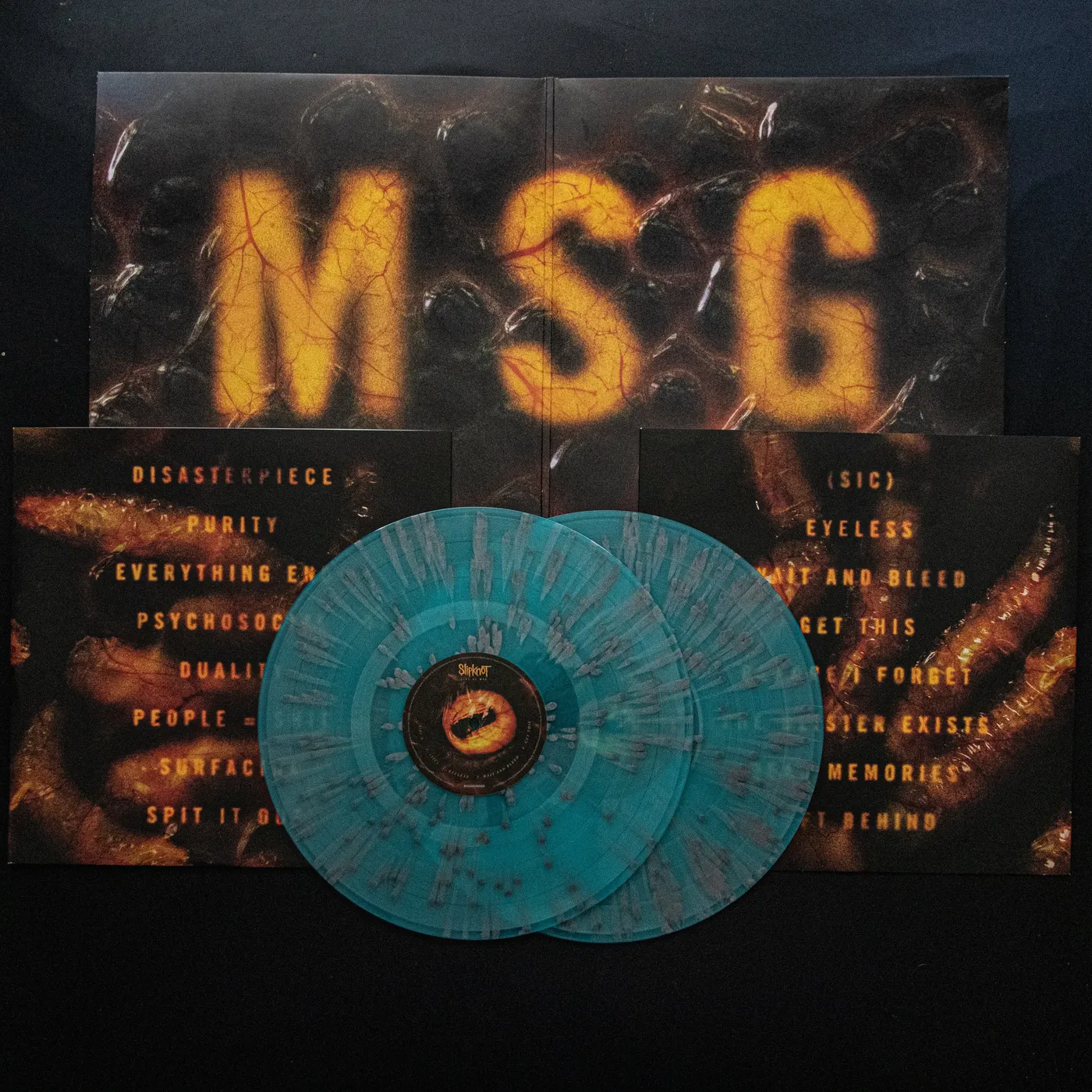 Slipknot "Live At MSG" Vinyl in Light Blue