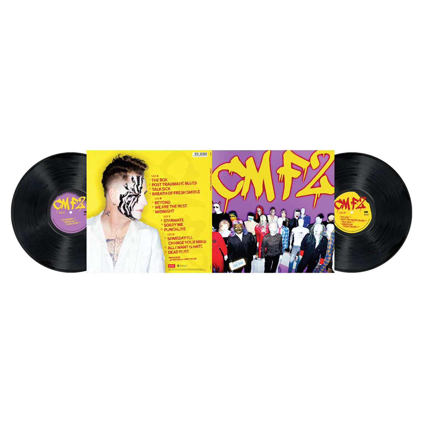 Corey Taylor CMF2 Limited Vinyl in Standard Black - PRESALE