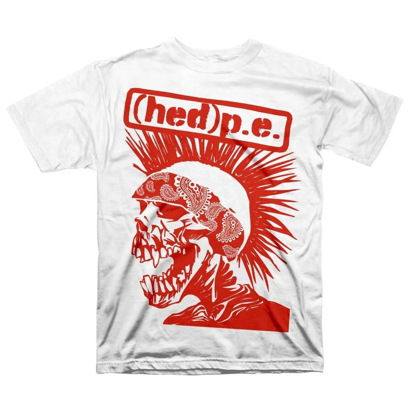 Hed PE Hed P.E. "Punx Not Ded" White T-Shirt