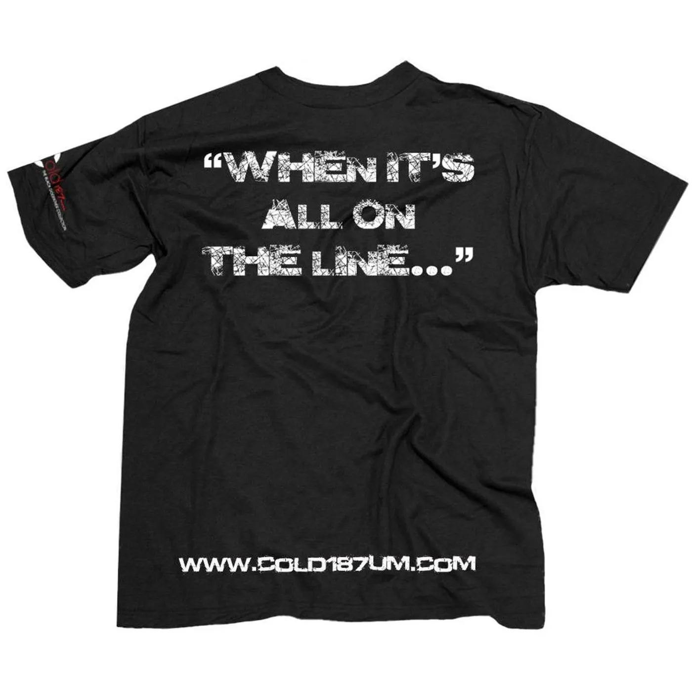 Cold 187um "Renegade" INTERACTIVE Black T-shirt