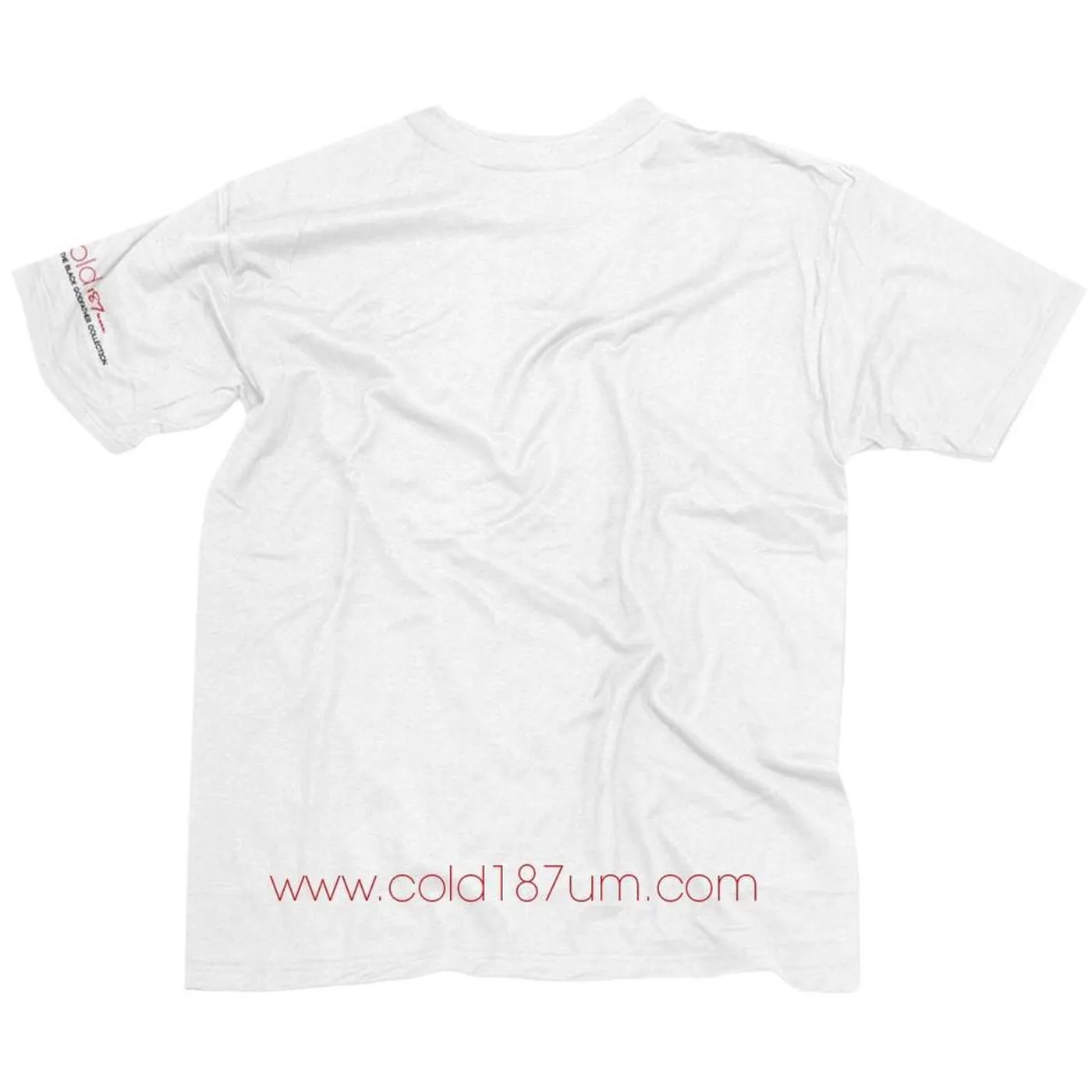 Cold 187um "Cold 187" INTERACTIVE White T-shirt