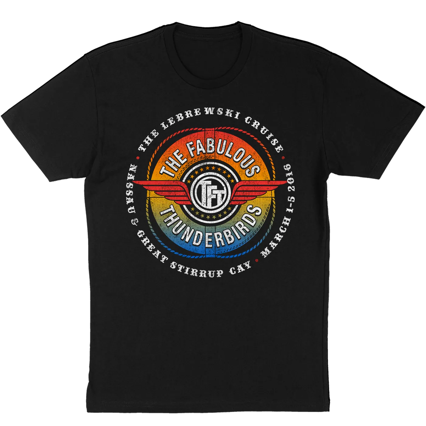 The Fabulous Thunderbirds "Lebrewski Cruise" T-Shirt