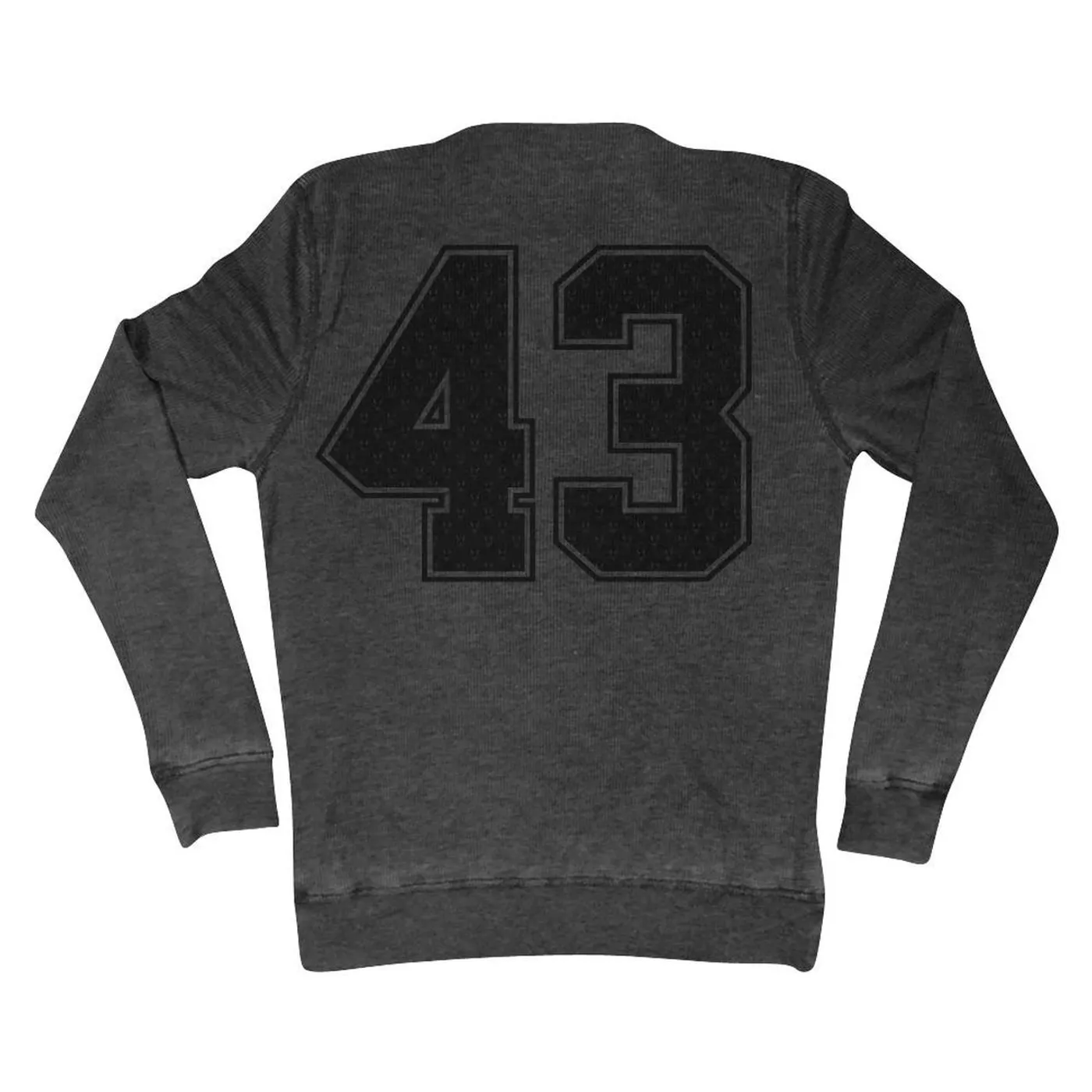 Mushroomhead "Stacked logo" long sleeve unisex charcoal grey thermal