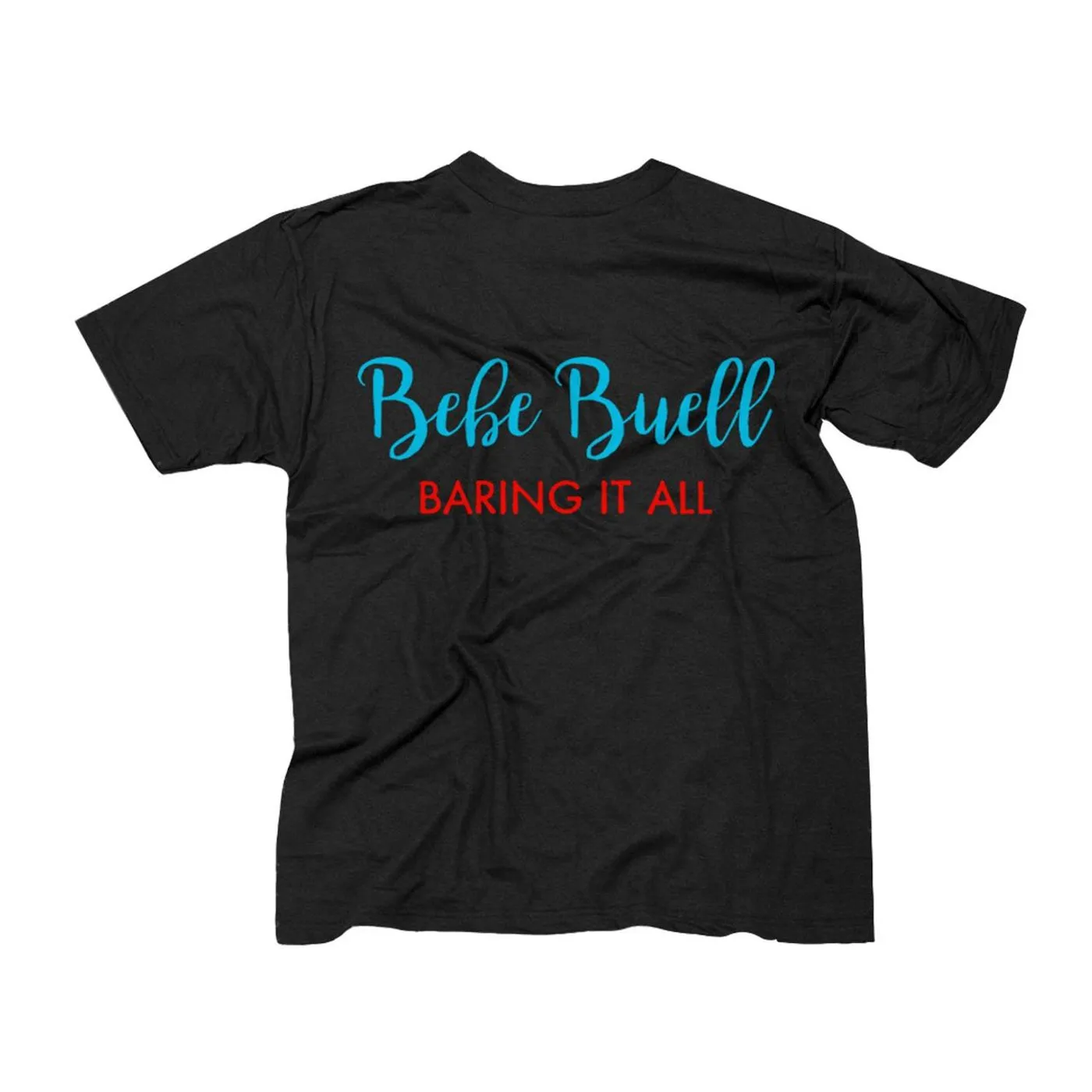 Bebe Buell "Baring It All" album cover T-shirt