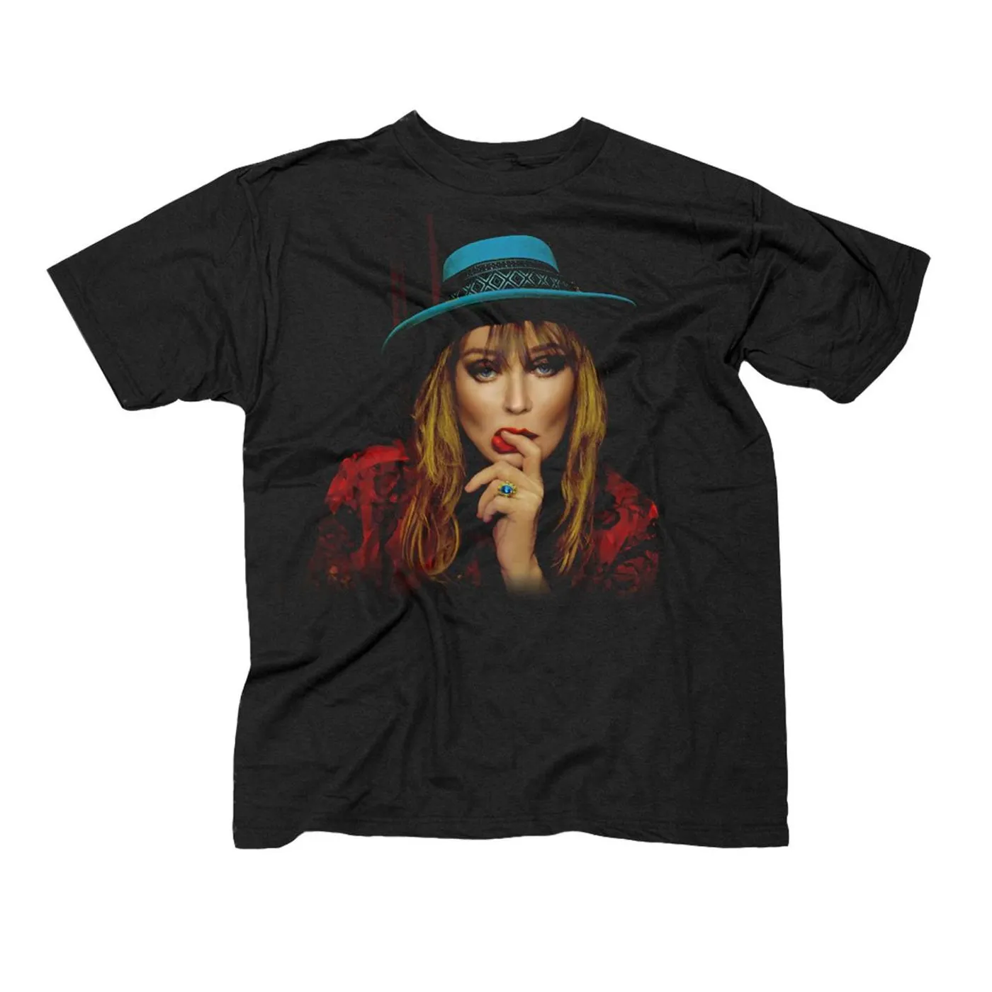 Bebe Buell "Baring It All" album cover T-shirt
