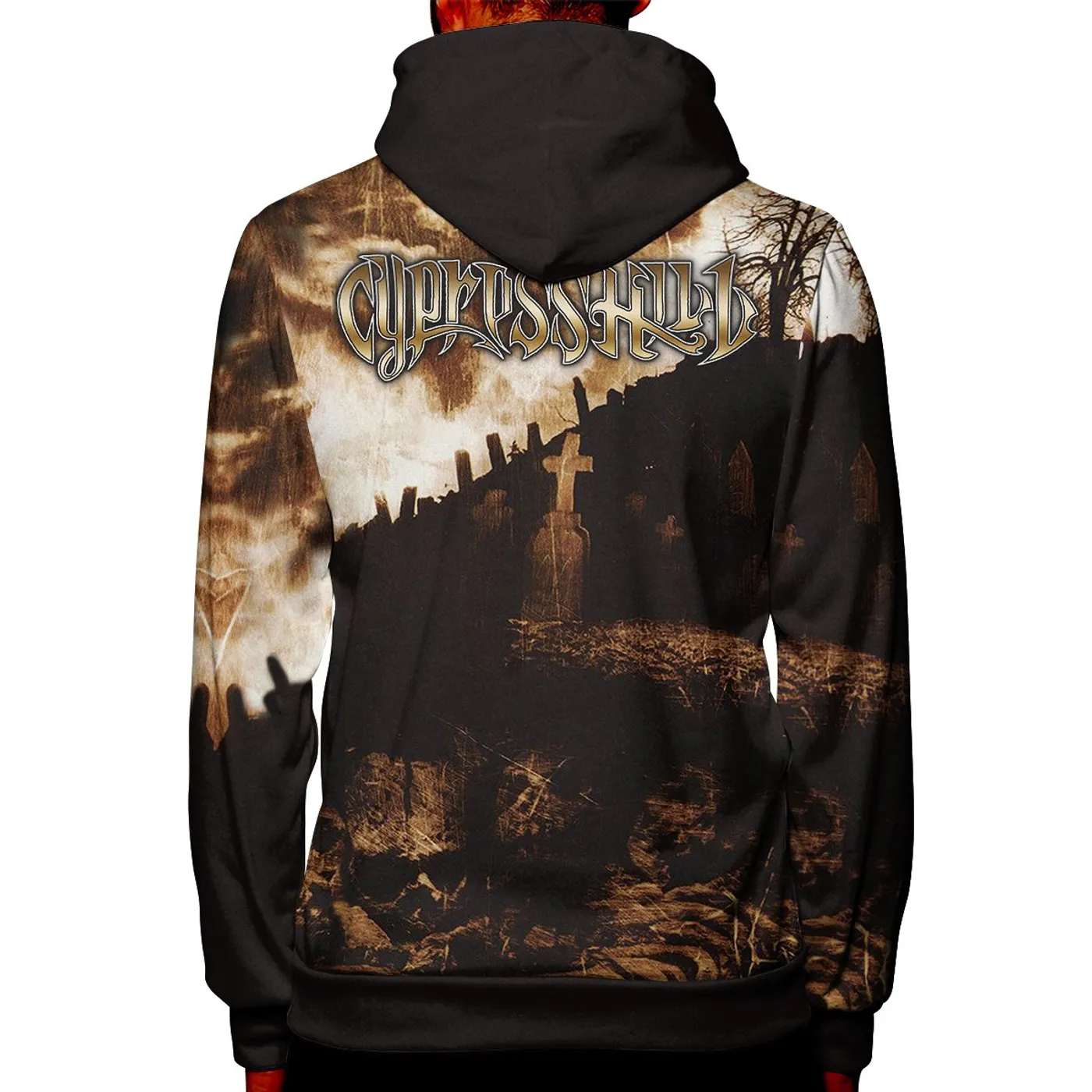 Cypress Hill "Black Sunday" Premium All Over Print Zipper Hoodie