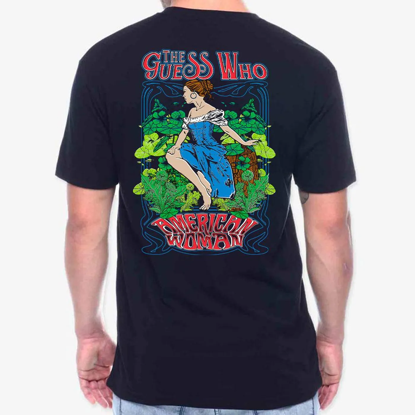 The Guess Who "American Woman" Men's Crew Tee