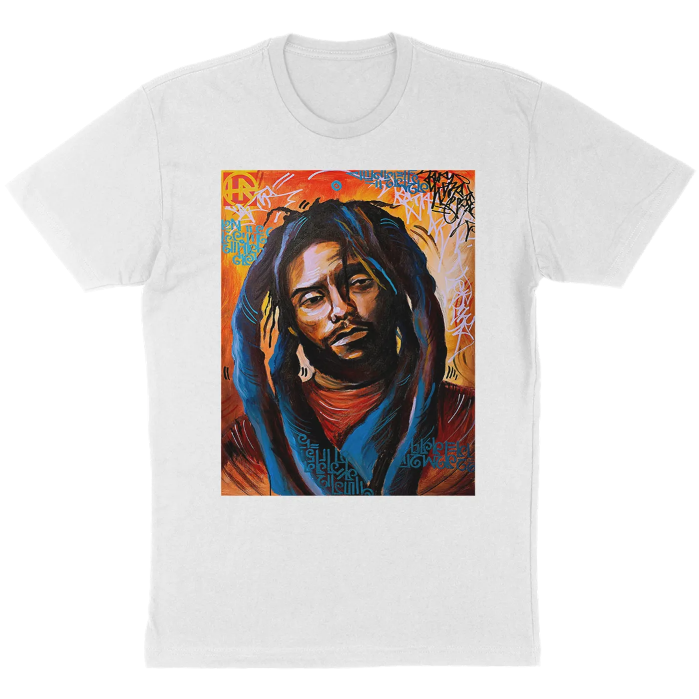 H.R. "Painting" T-Shirt in White