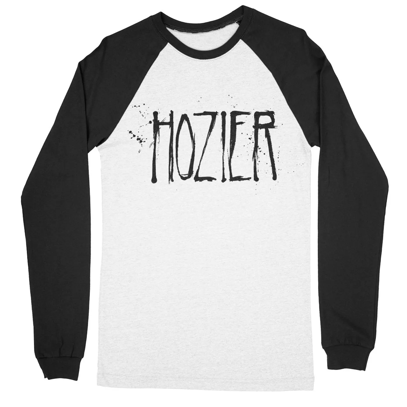 Hozier "Splatter Logo" Long Sleeve Raglan Shirt