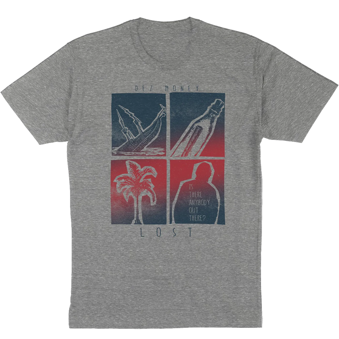 Dez Money "Lost Four Squares" T-Shirt