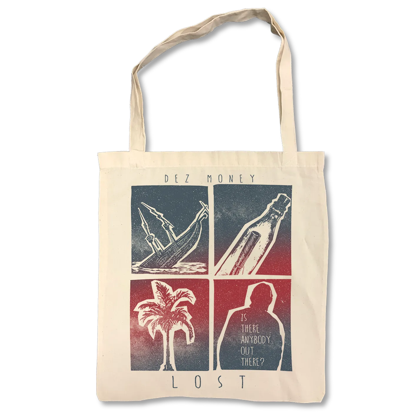 Dez Money "Lost Four Squares" Tote