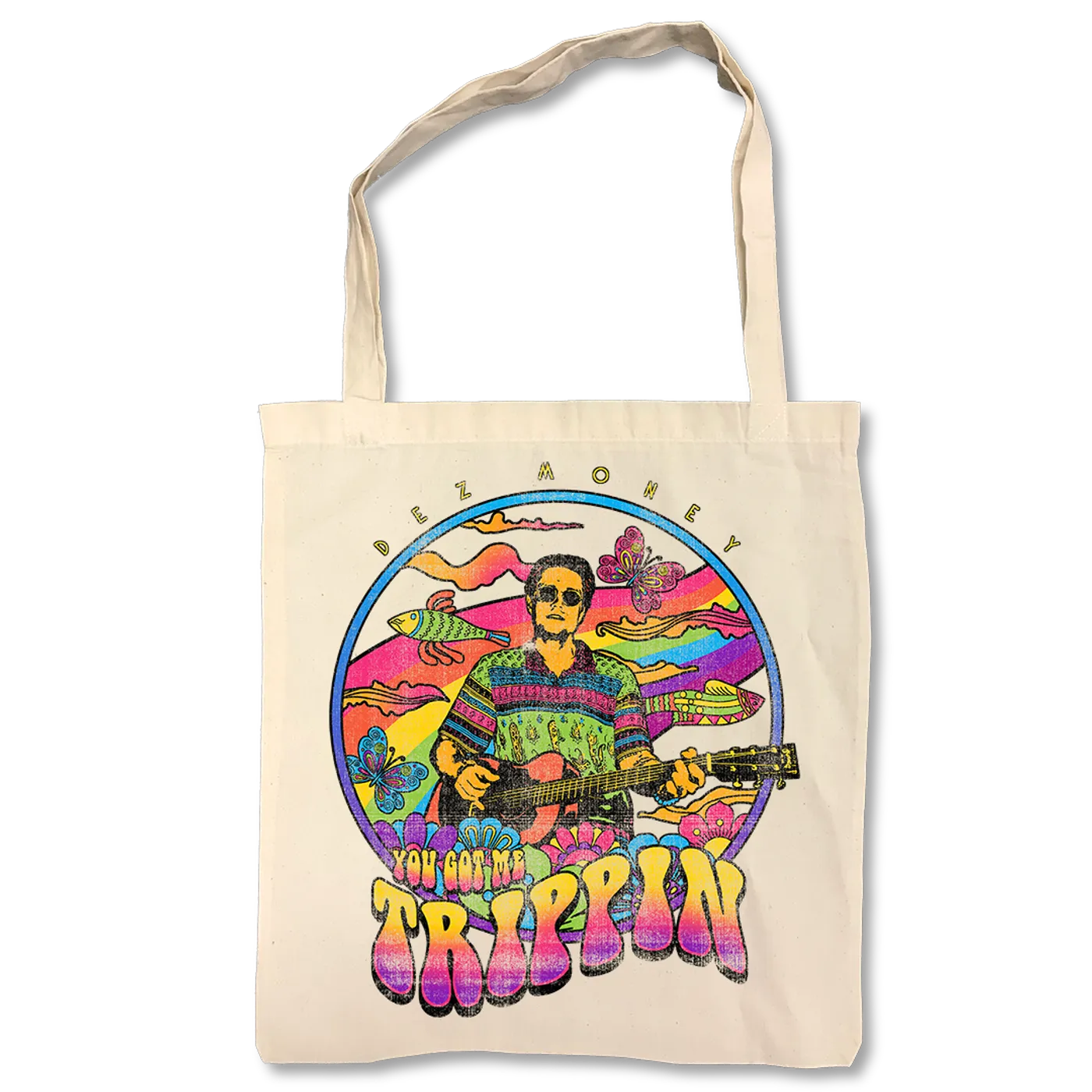Dez Money "Psychedelic Circle" Tote