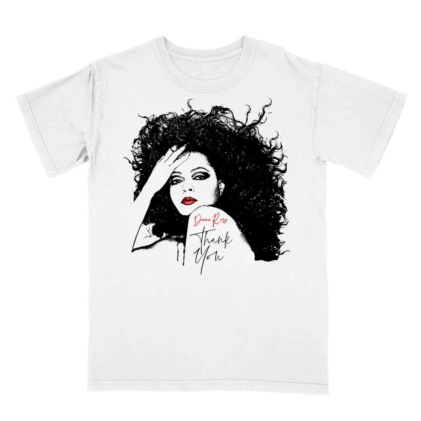 Diana Ross "Red Lipstick US 2022 Tour" T-Shirt
