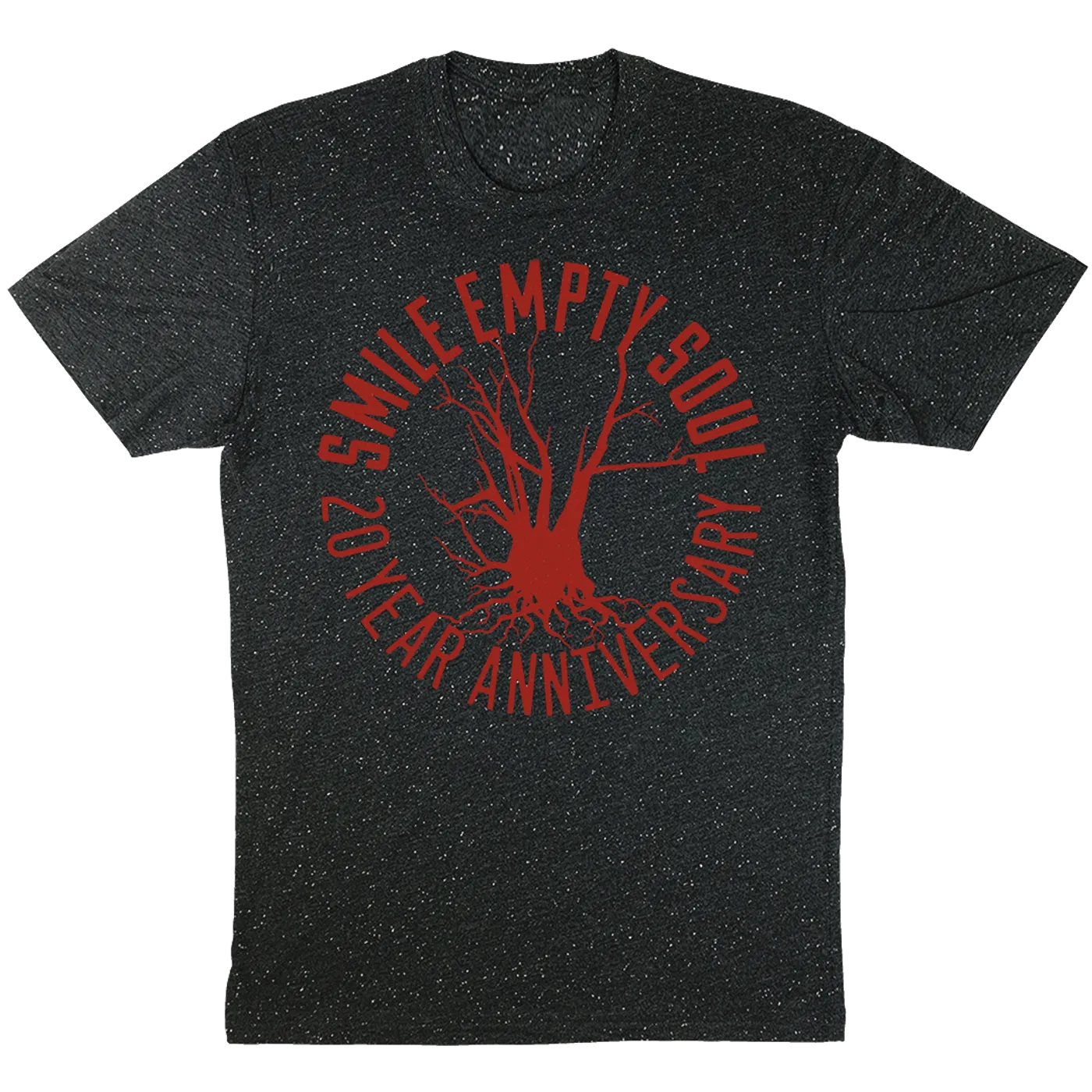 Smile Empty Soul "20th Anniversary" T-Shirt in Confetti Black