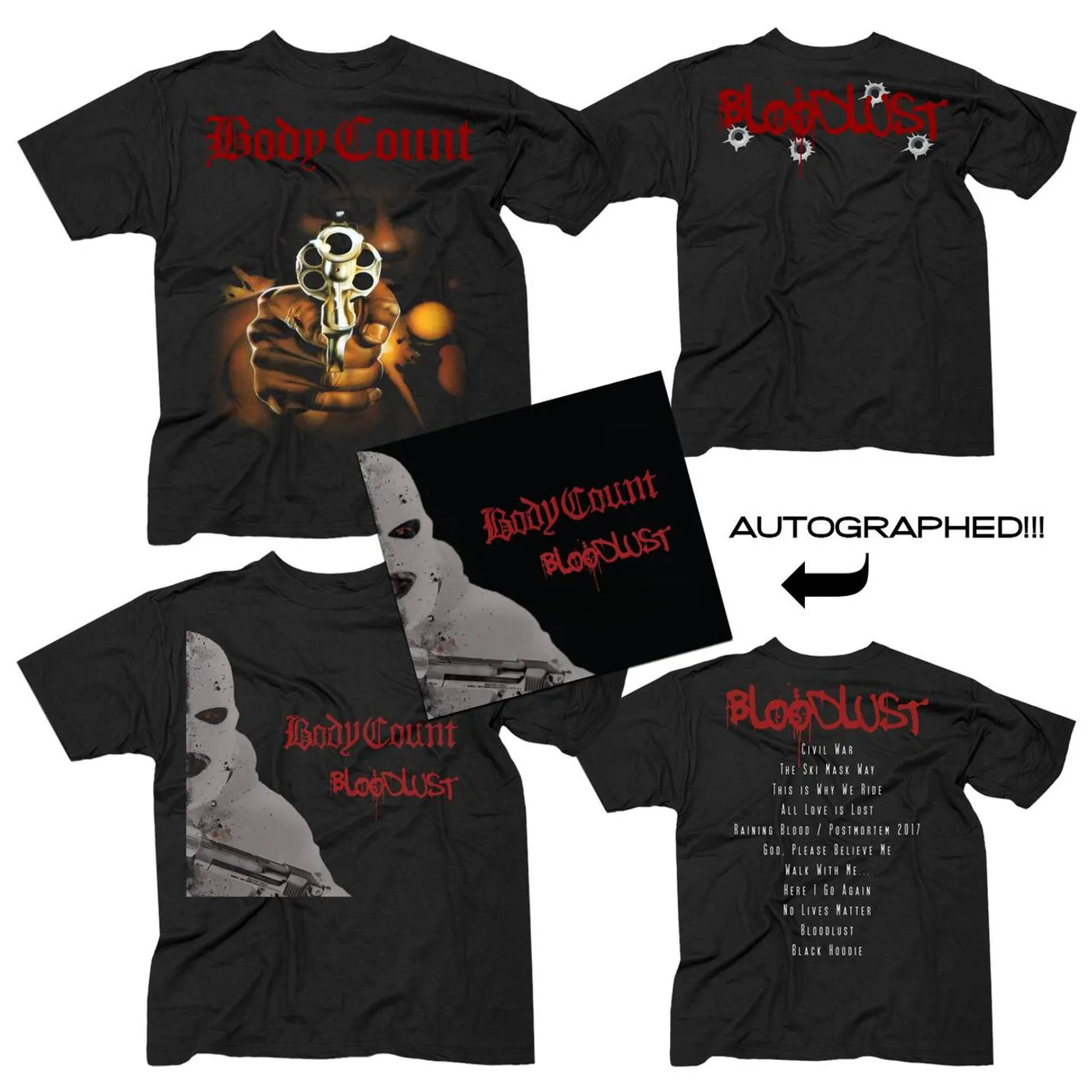 Body Count "Bloodlust" VIP Combo Pack