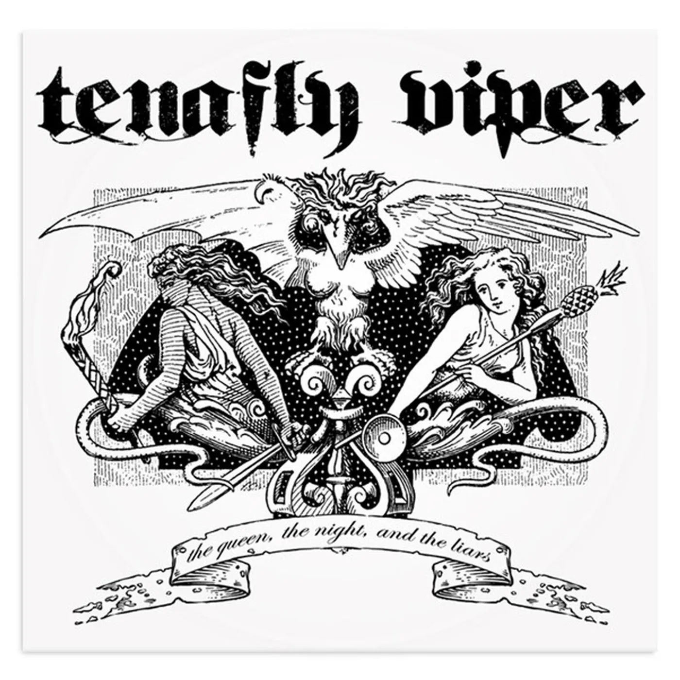 Tenafly Viper "The Queen, the Night, and the Liars" Vinyl LP ft. members of MUSHROOMHEAD