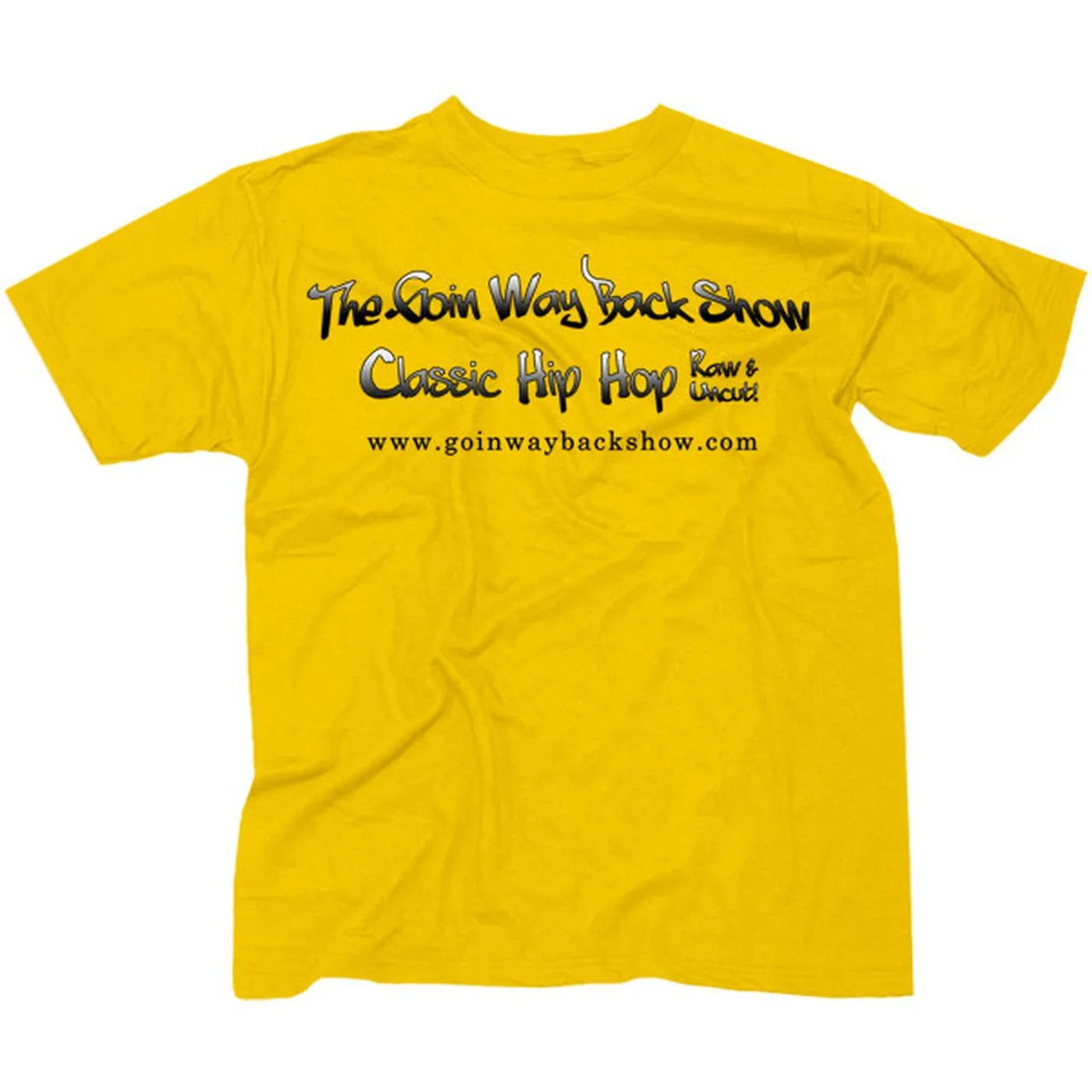 Goin' Way Back Show Official Yellow T-Shirt