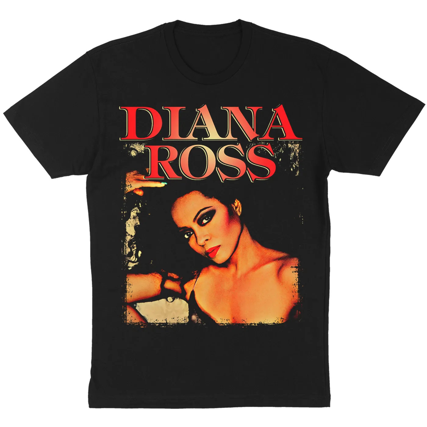 Diana Ross "US Spring 2024" Tour T-Shirt in Black