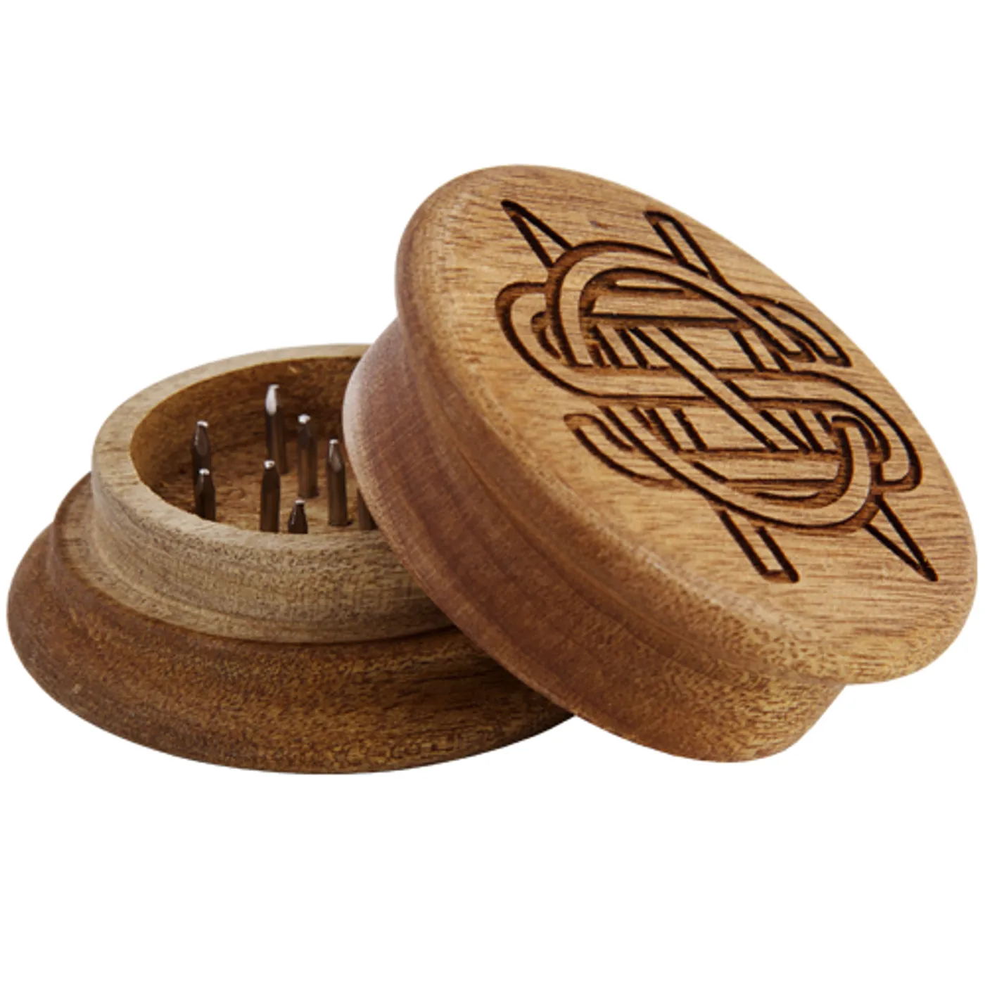 Crosby, Stills & Nash CSN "Engraved Initials" Wood Grinder
