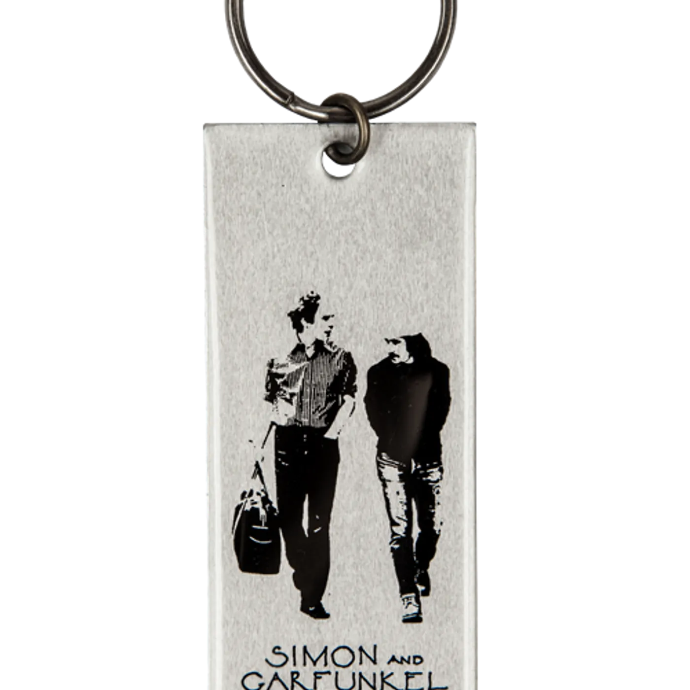 Simon & Garfunkel "Old Friends" Aluminum-3 3/4" x 1 1/2" Keychain