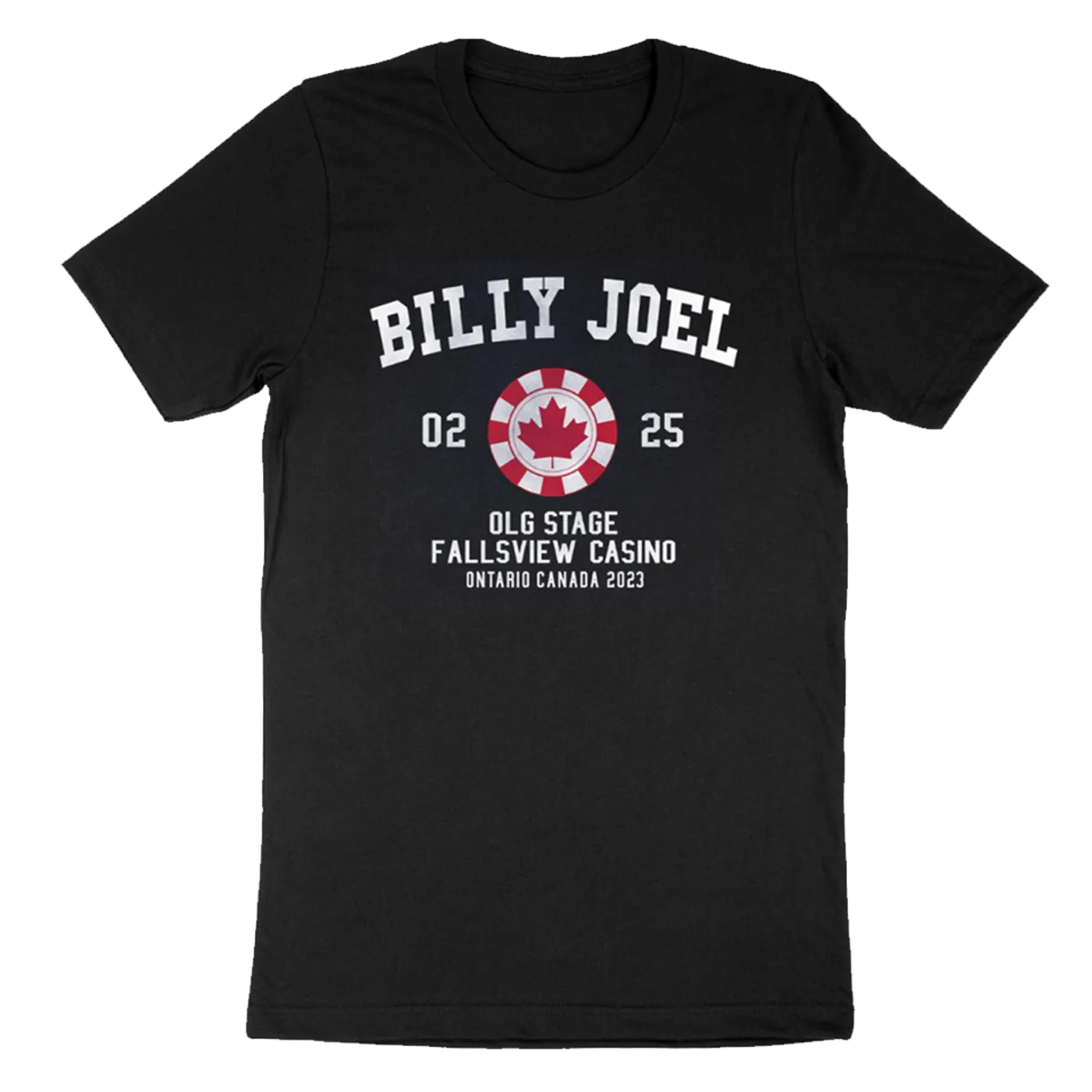 Billy Joel "2-25-23 Niagara Falls, ON Event" T-Shirt