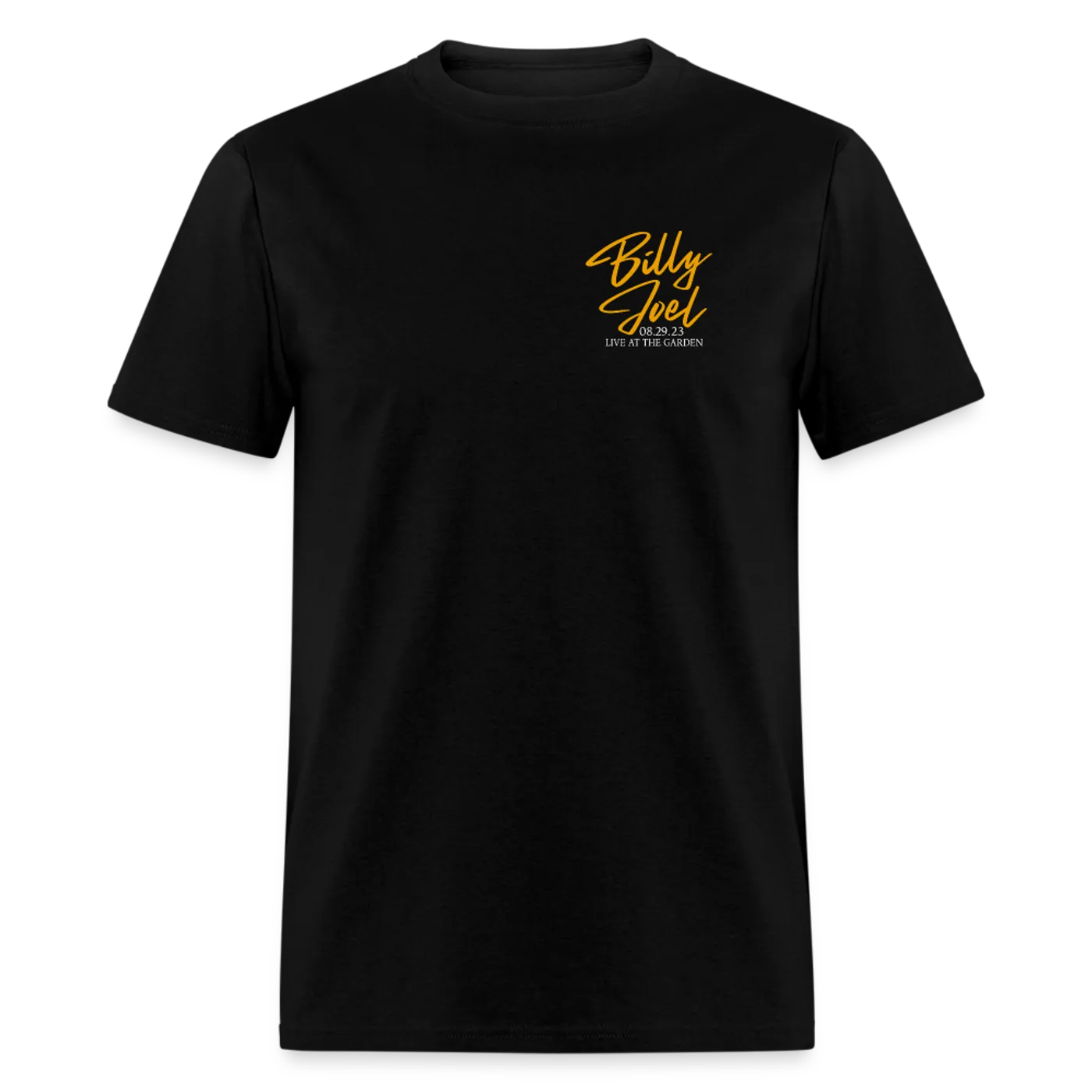 Billy Joel "8-29-23 MSG Set List" Black T-Shirt - Online Exclusive