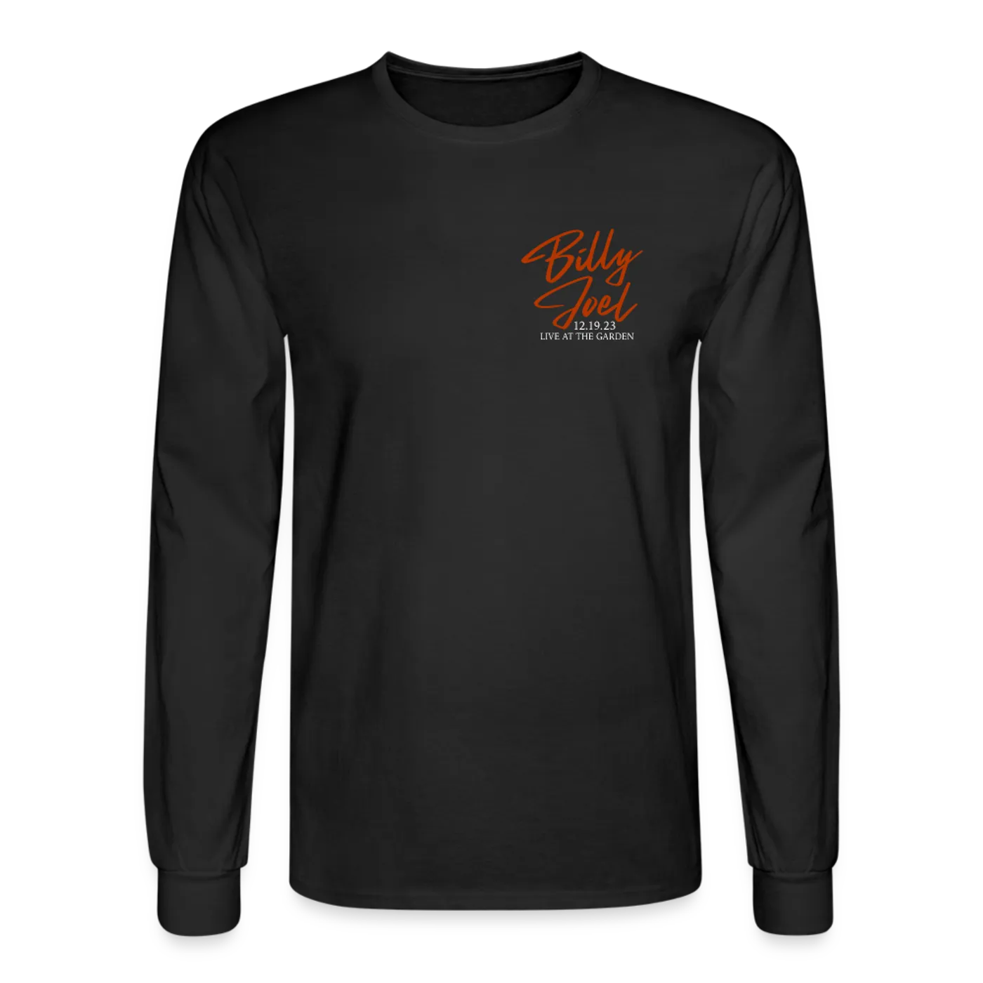 Billy Joel "12-19-23 MSG Set List" Black Long Sleeve  Online Exclusive