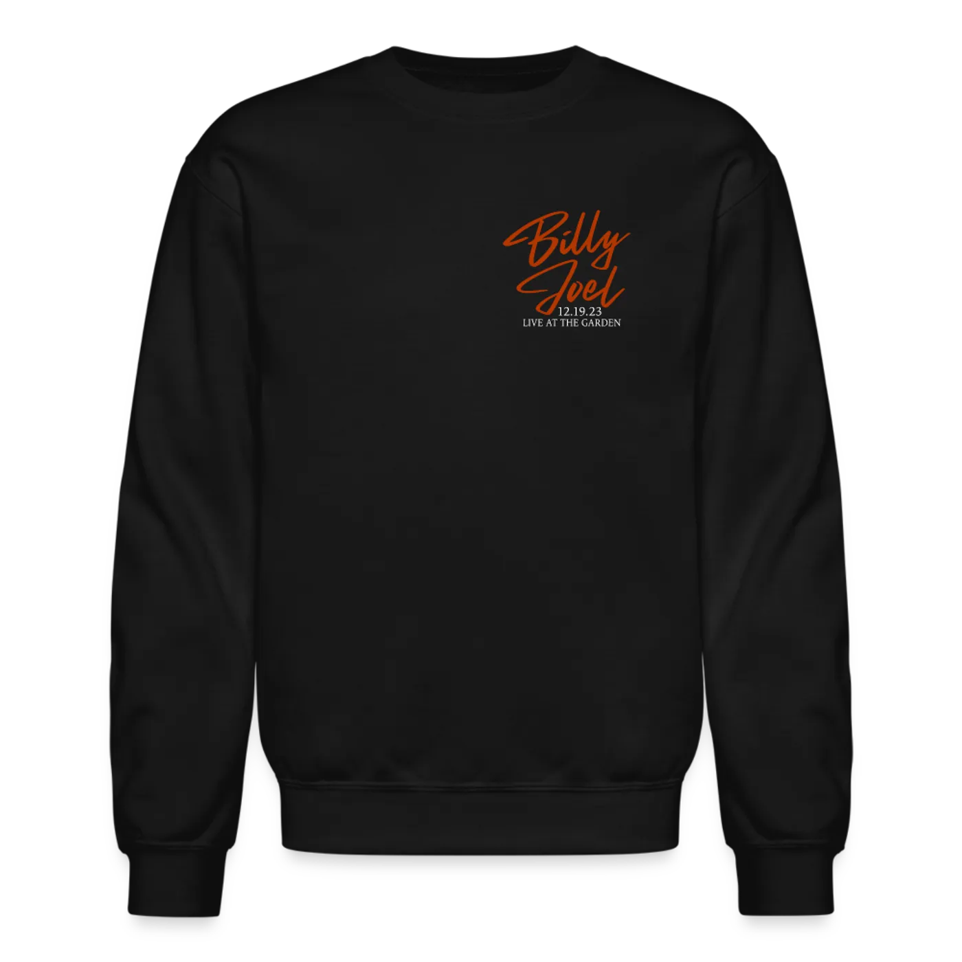 Billy Joel "12-19-23 MSG Set List" Black Crewneck Online Exclusive