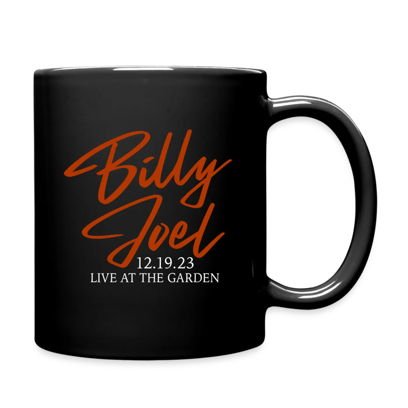 Billy Joel "12-19-23 MSG Set List" Black Mug Online Exclusive