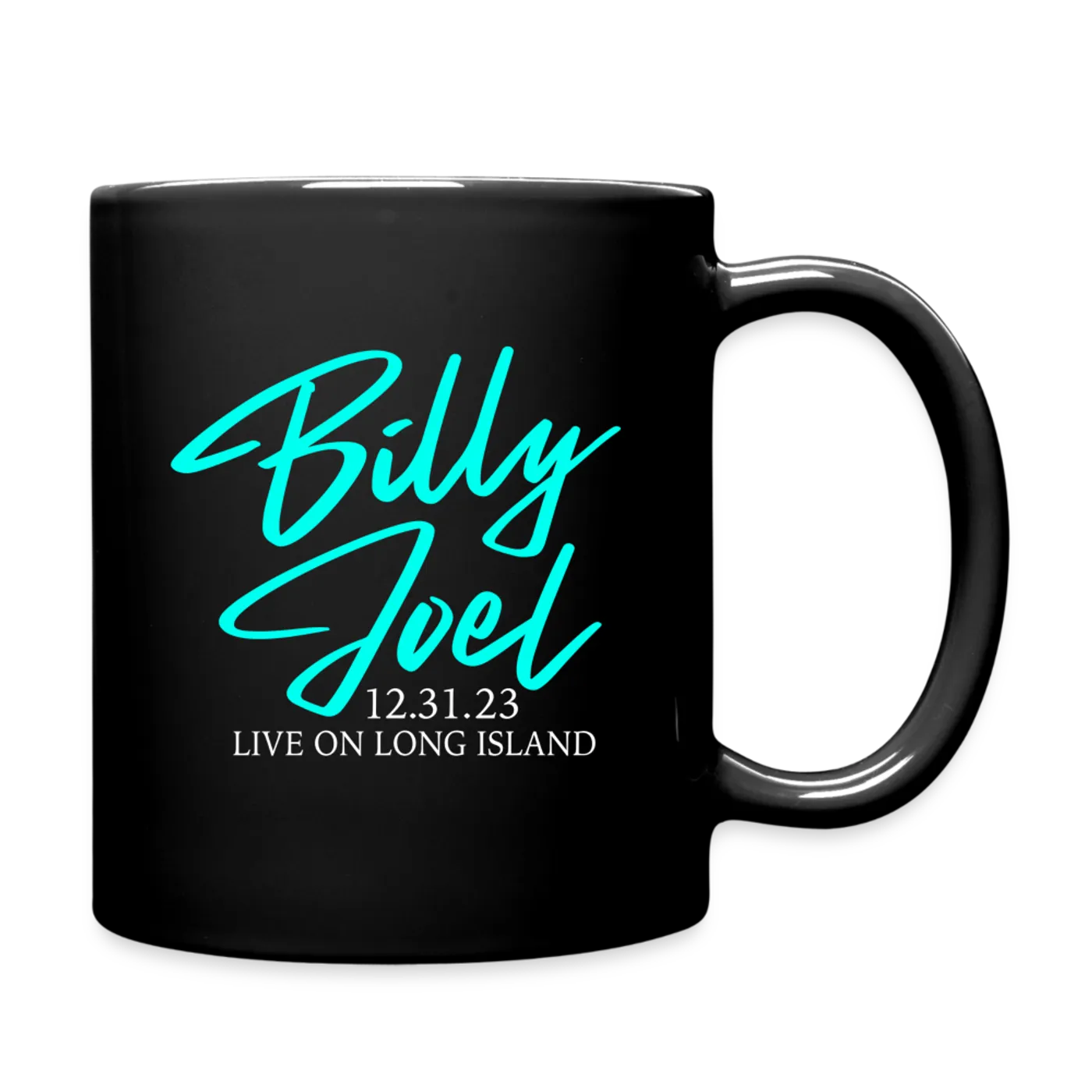 Billy Joel "12-31-23 New Year's Eve Set List" Black Mug Online Exclusive