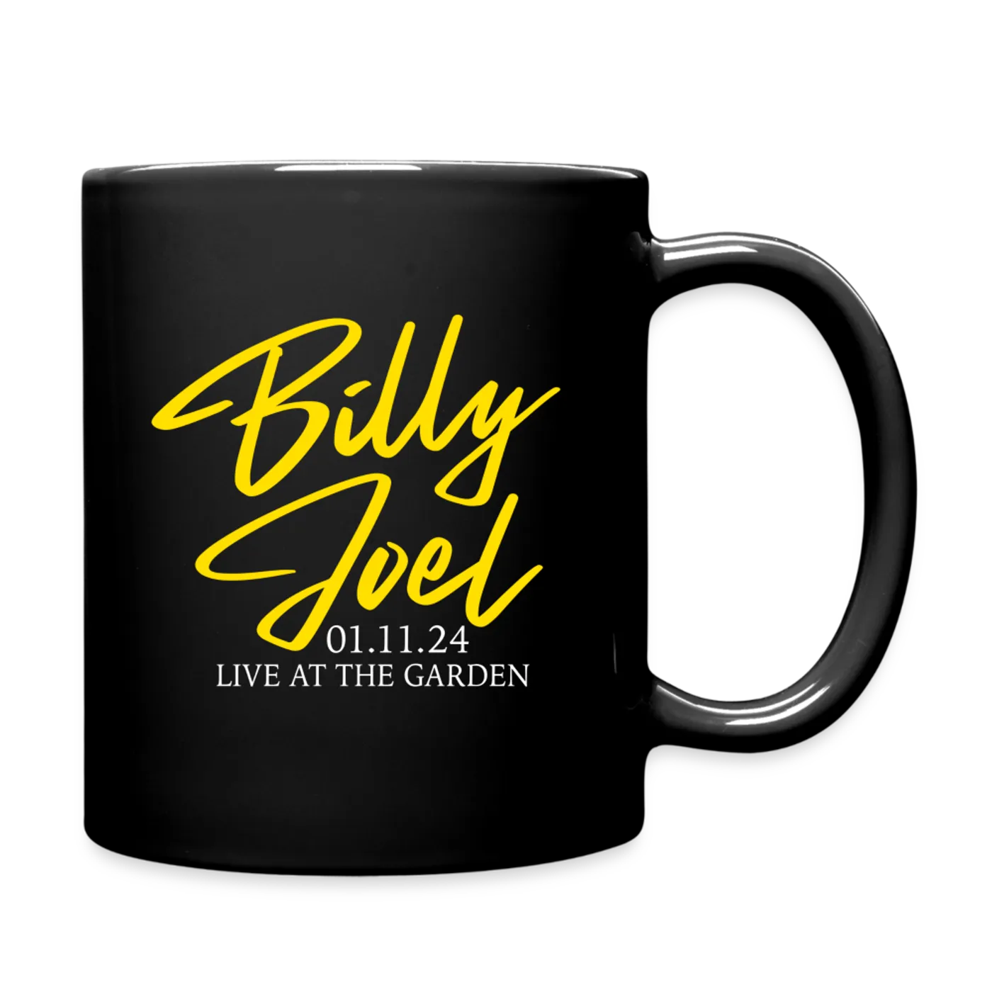 Billy Joel "1-11-24 MSG Set List" Black Mug Online Exclusive