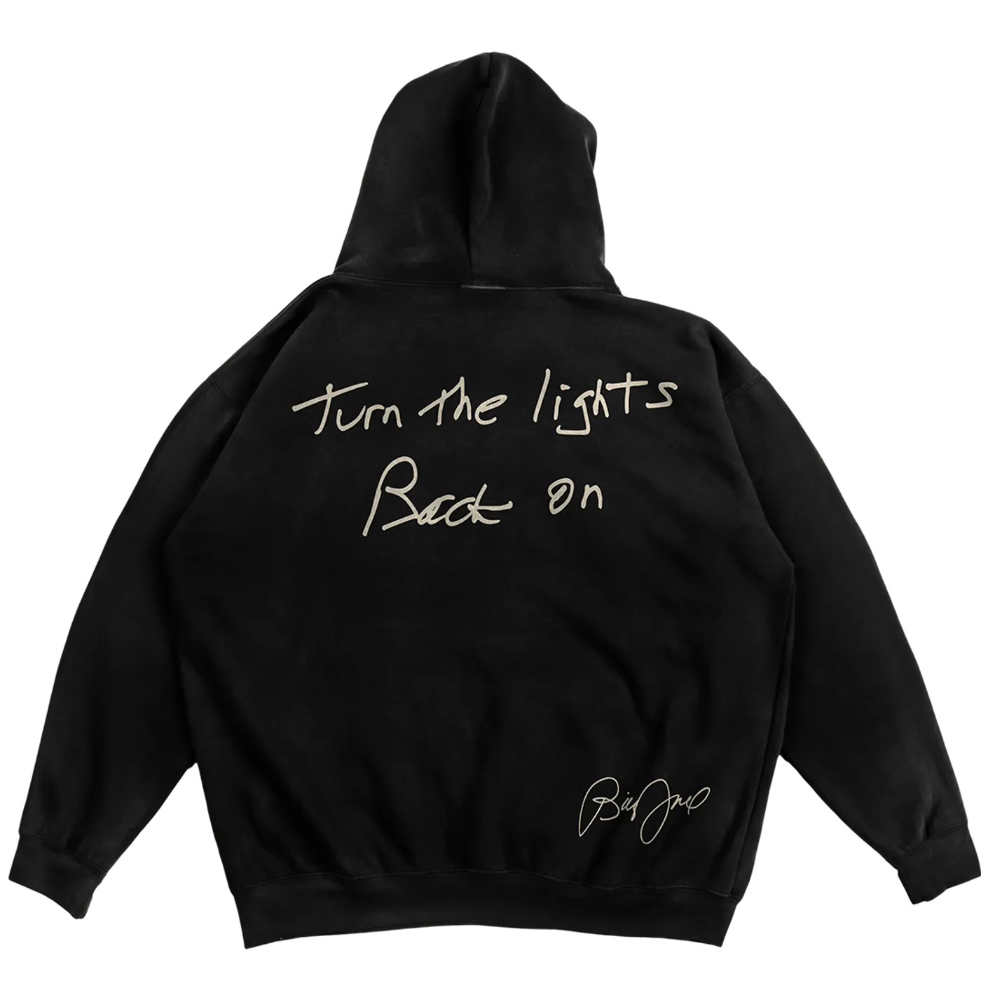 Billy Joel "Turn The Lights Back On Cover" Black Hoodie - Online Exclusive