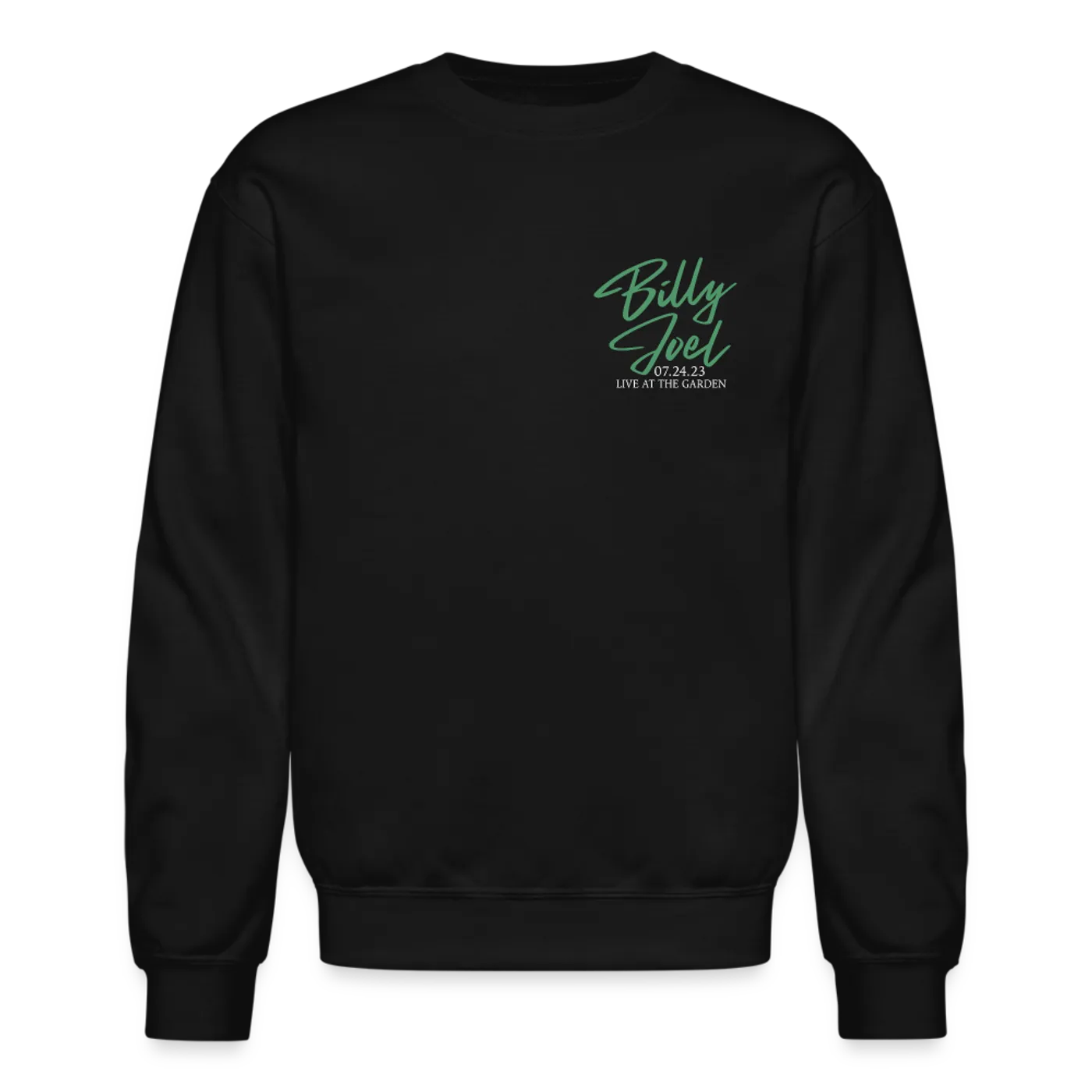 Billy Joel "7-24-23 MSG Set List" Black Crewneck Online Exclusive