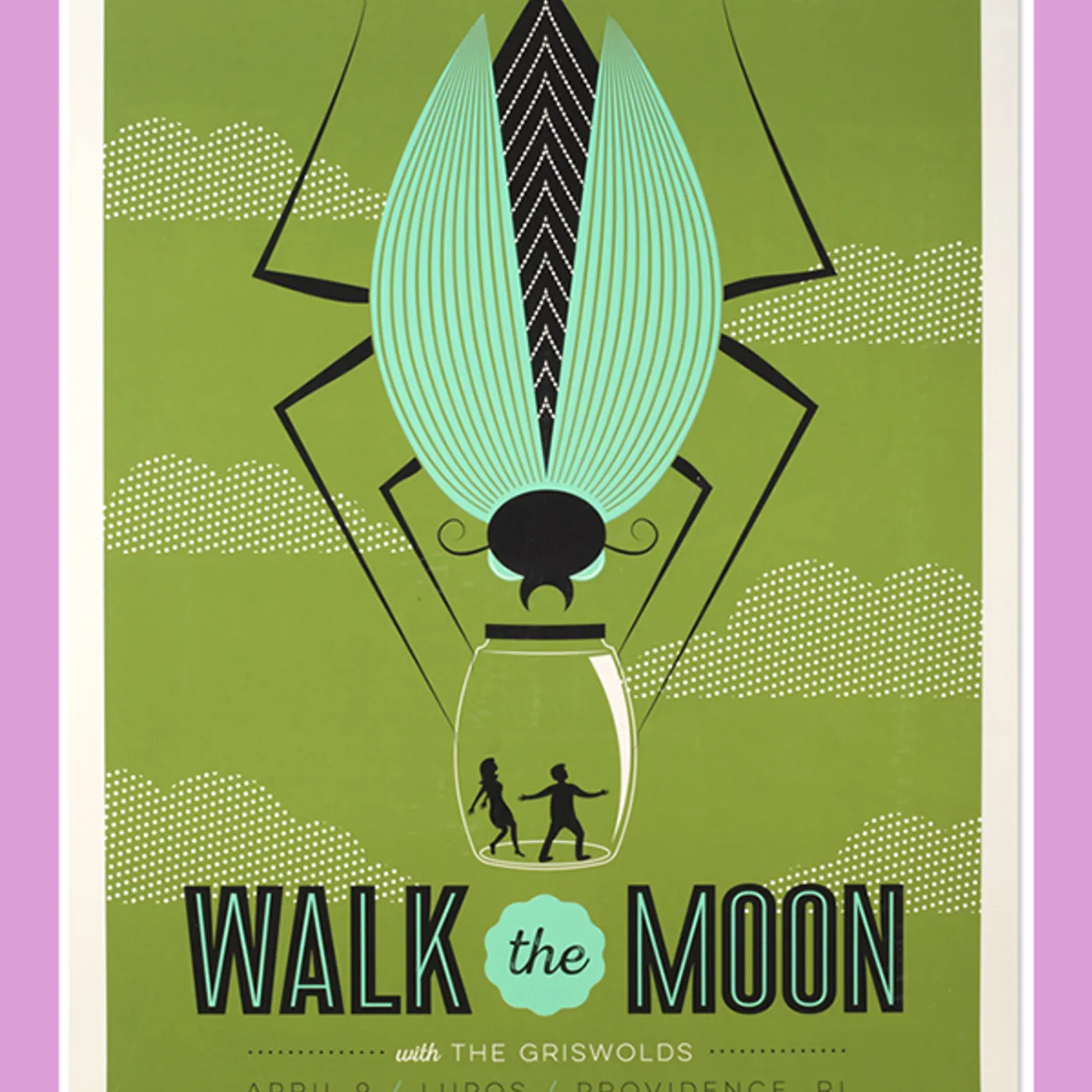 WALK THE MOON Providence, RI (4/9/2015) Poster
