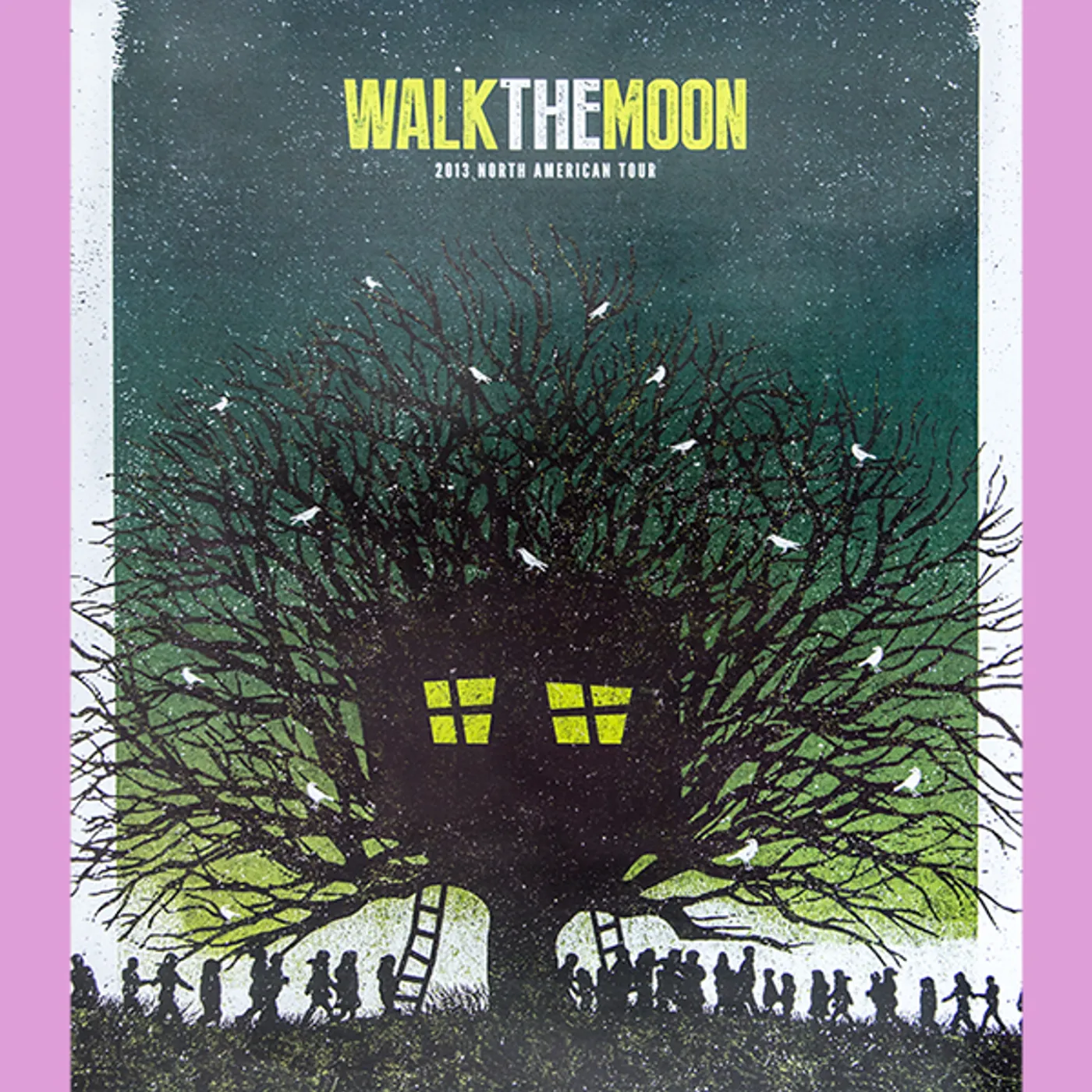 WALK THE MOON 2013 North American Tour Poster