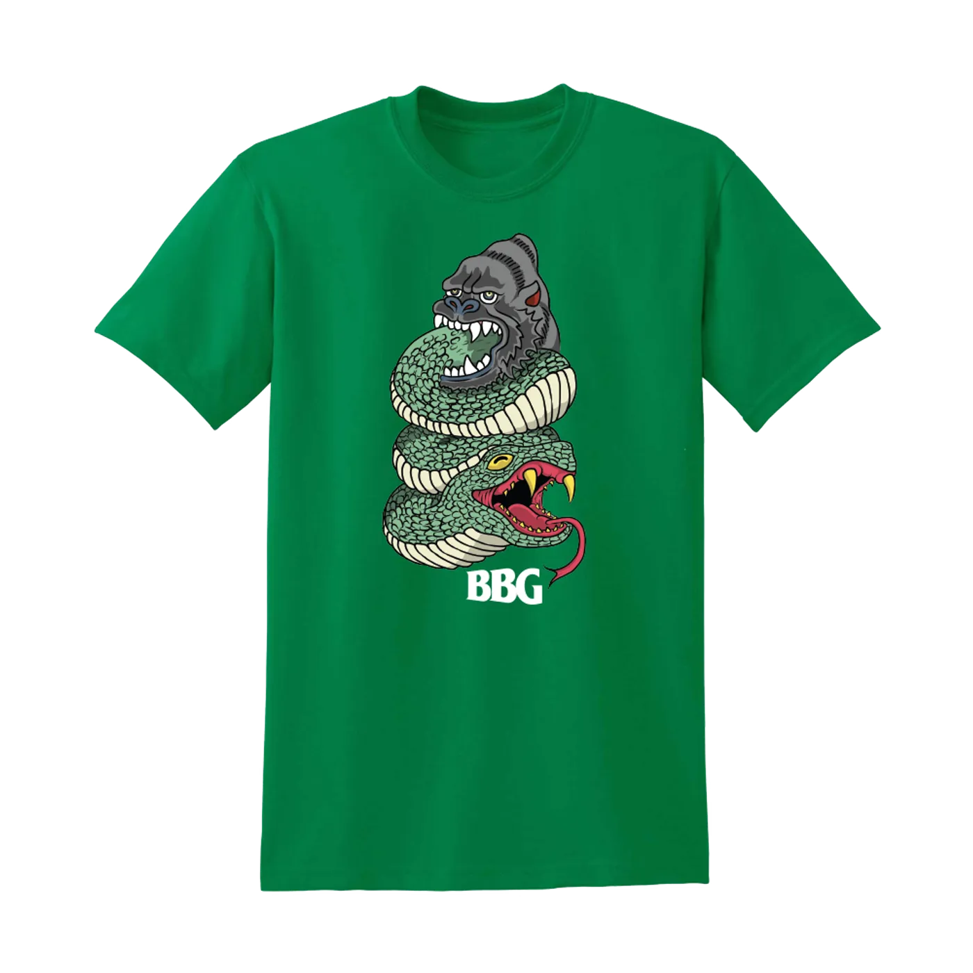 BBG Baby Joe BBG Snake (Green) - Unisex Tee