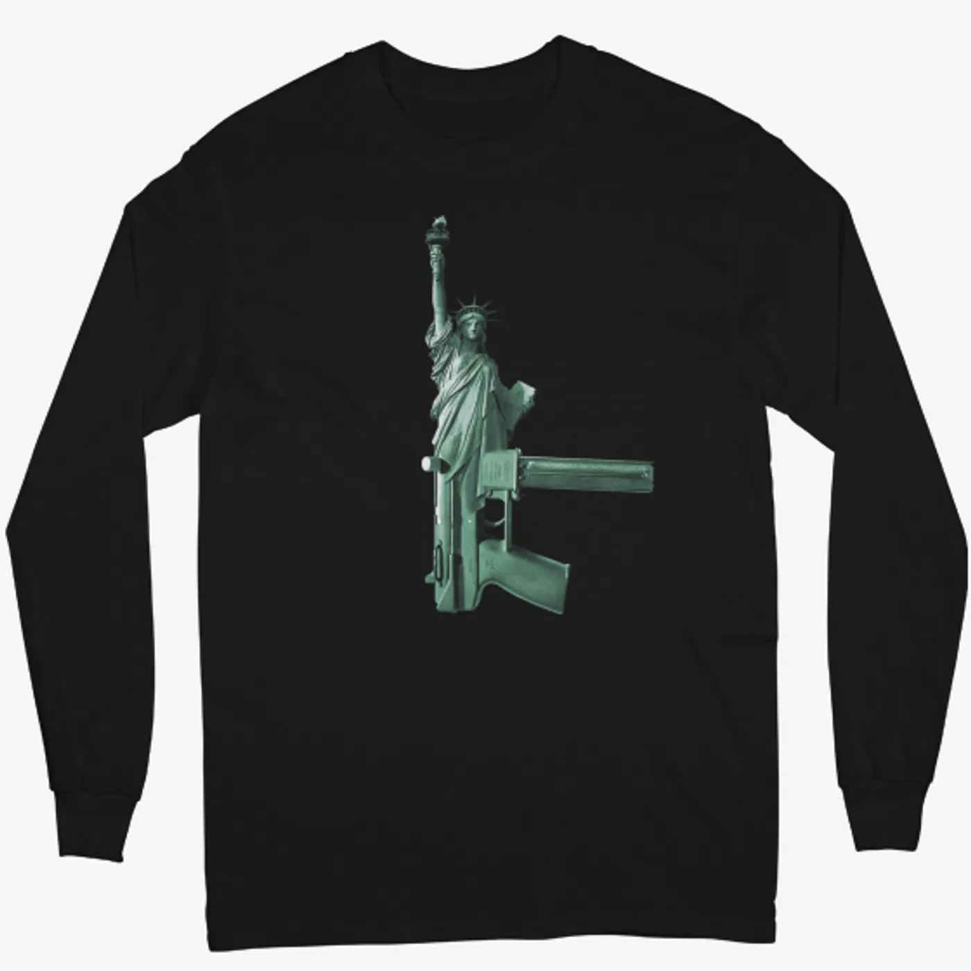 Smoke DZA Statue of Limitations Long Sleeve Tee (BLACK)