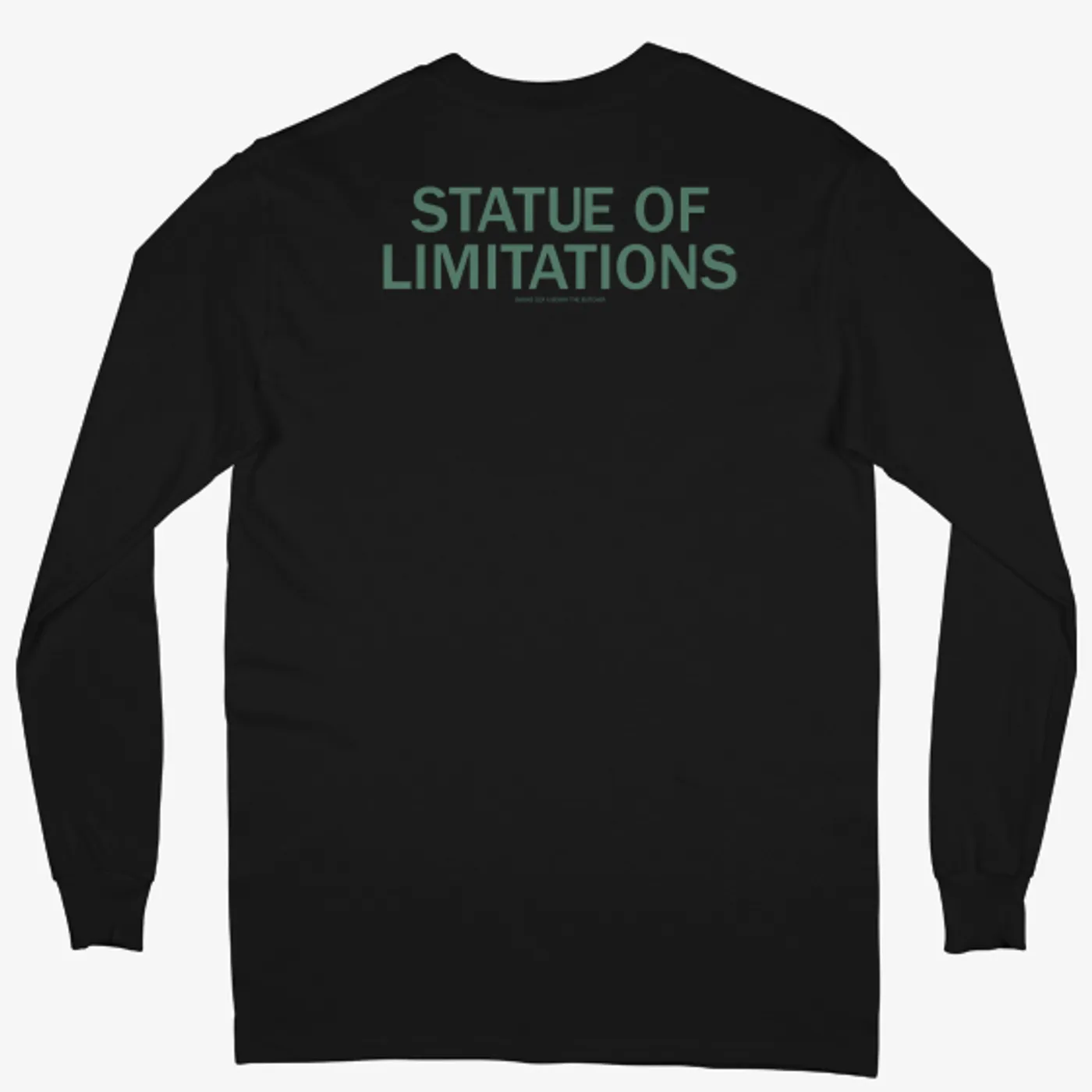 Smoke DZA Statue of Limitations Long Sleeve Tee (BLACK)