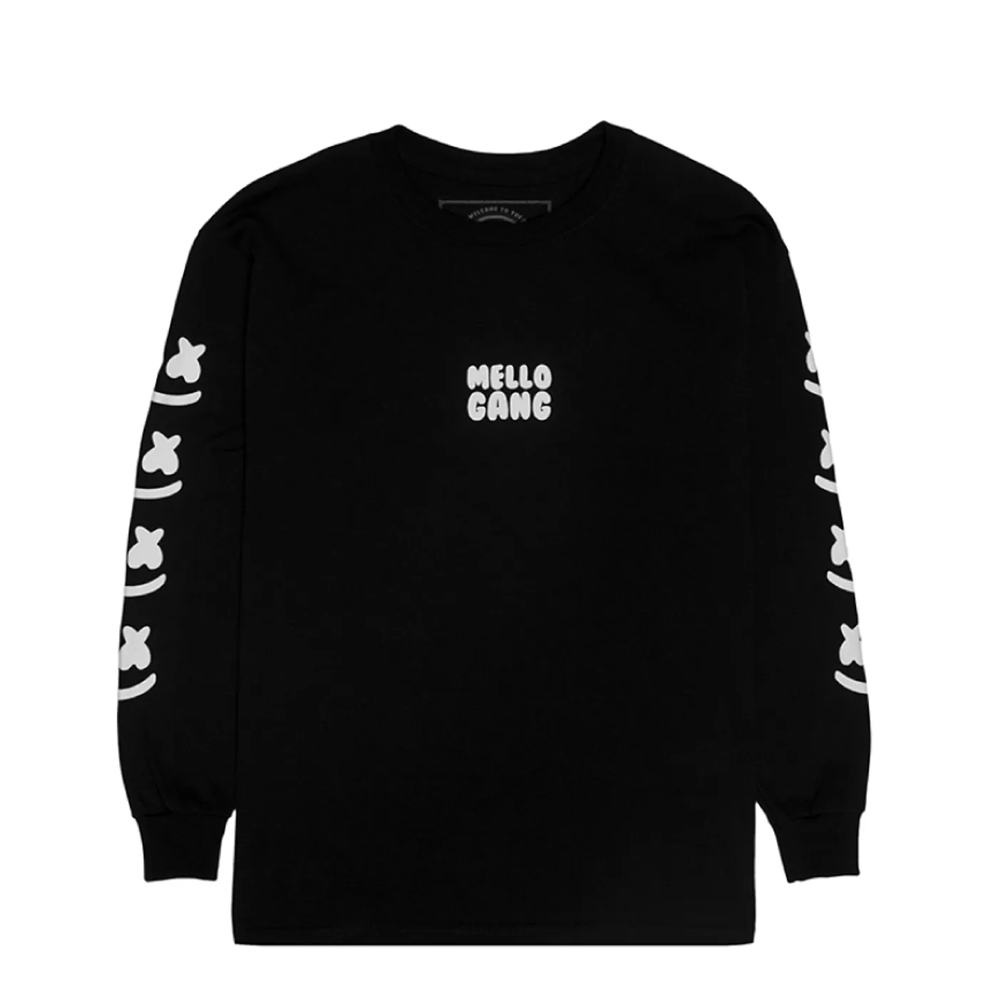 Marshmello Faces L/S Shirt (Youth) — Black