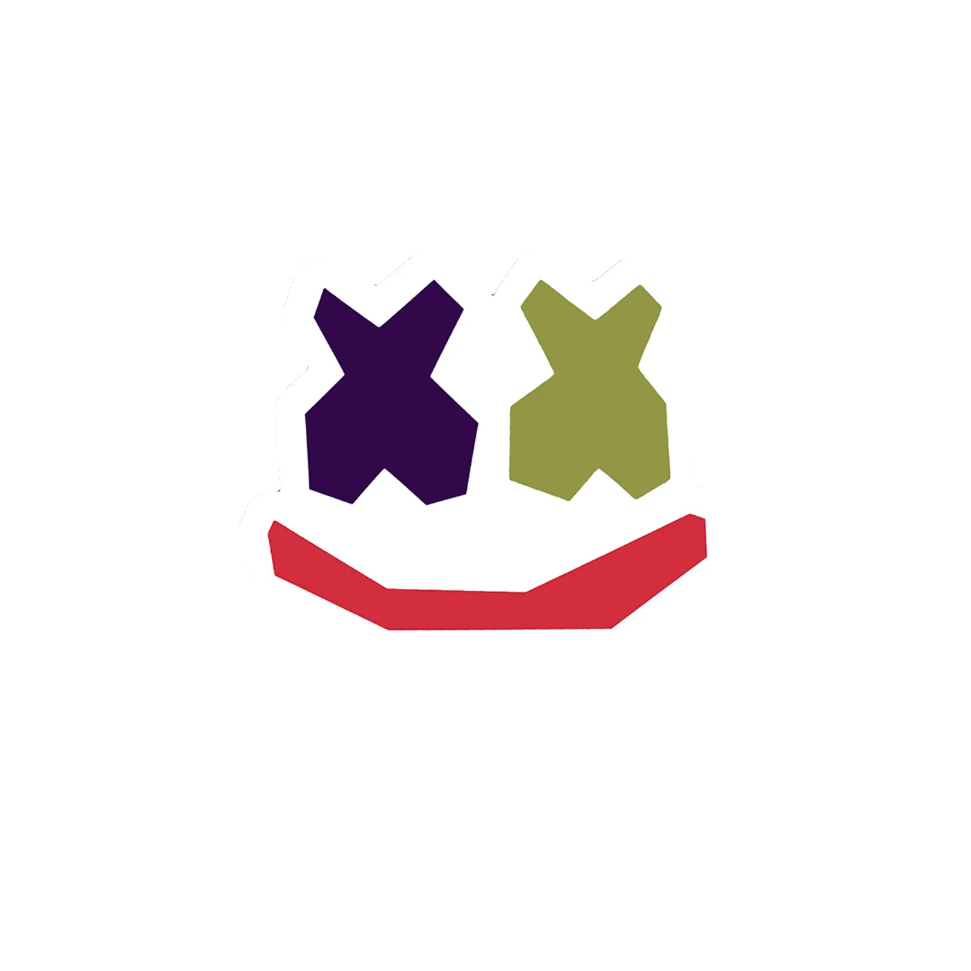Marshmello Bloom Smile Sticker