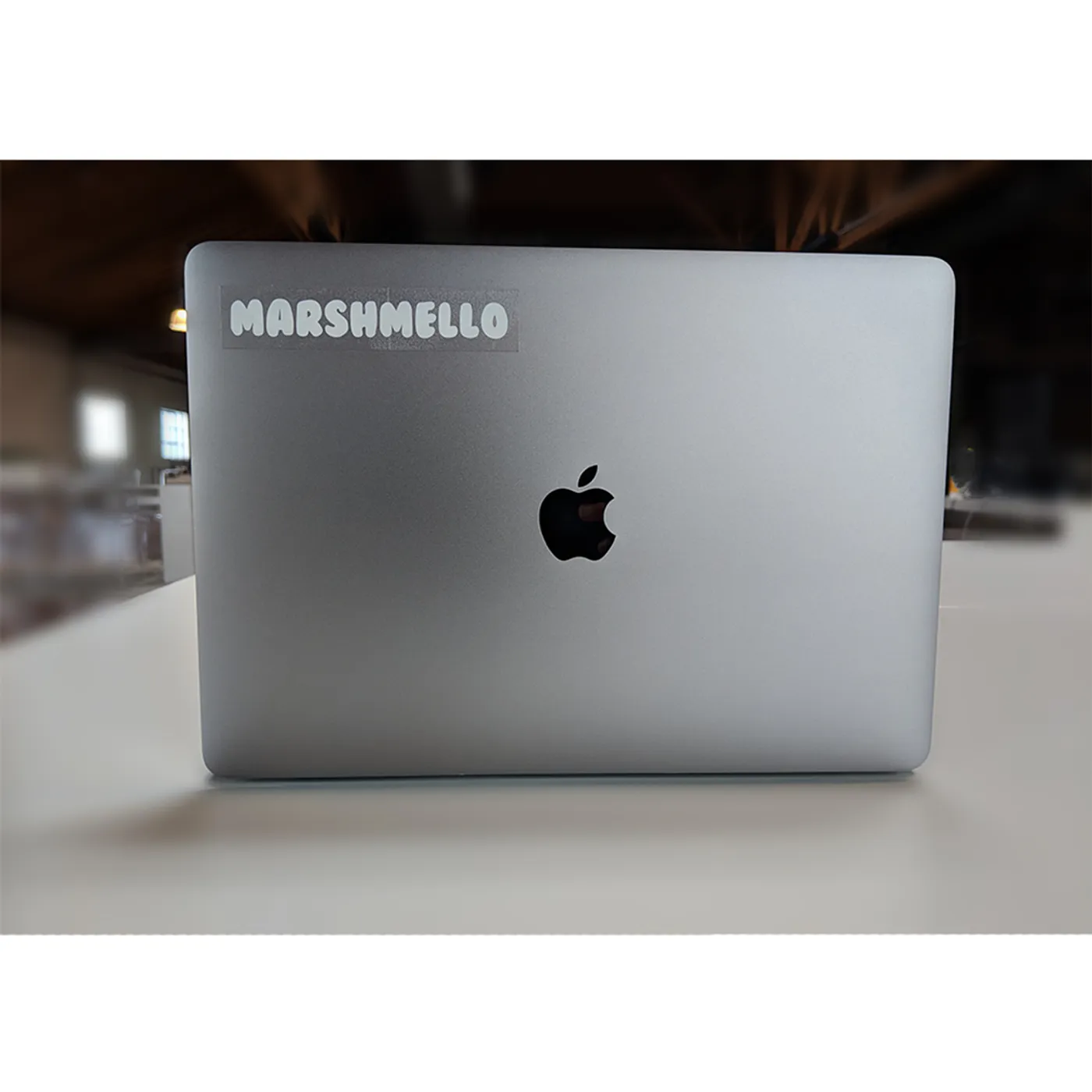 Marshmello Large Bar Logo Sticker