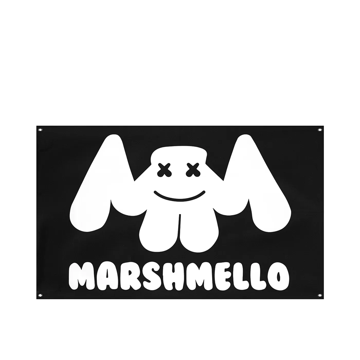 Marshmello Bat Flag