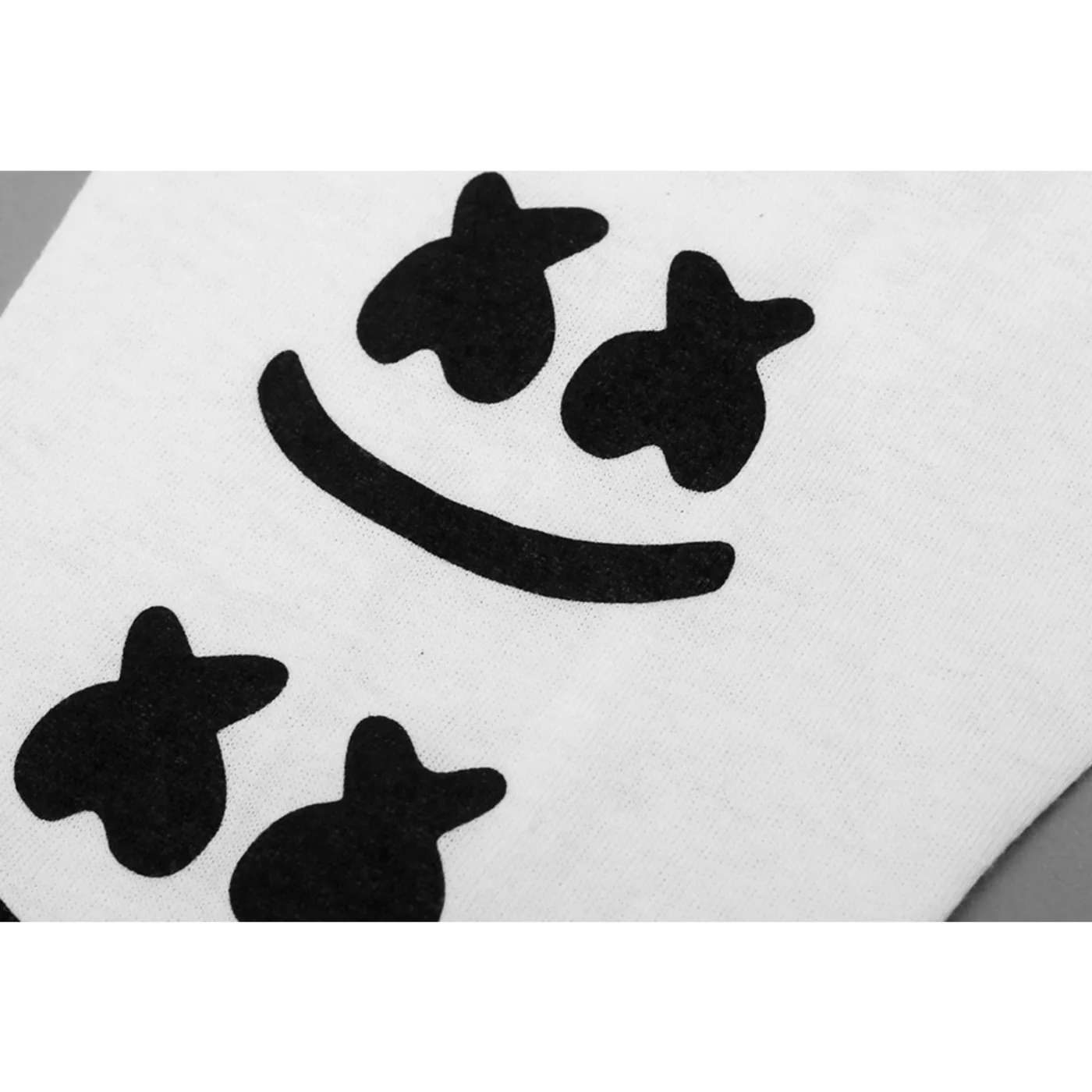 Marshmello Faces L/S Shirt (Youth) — White