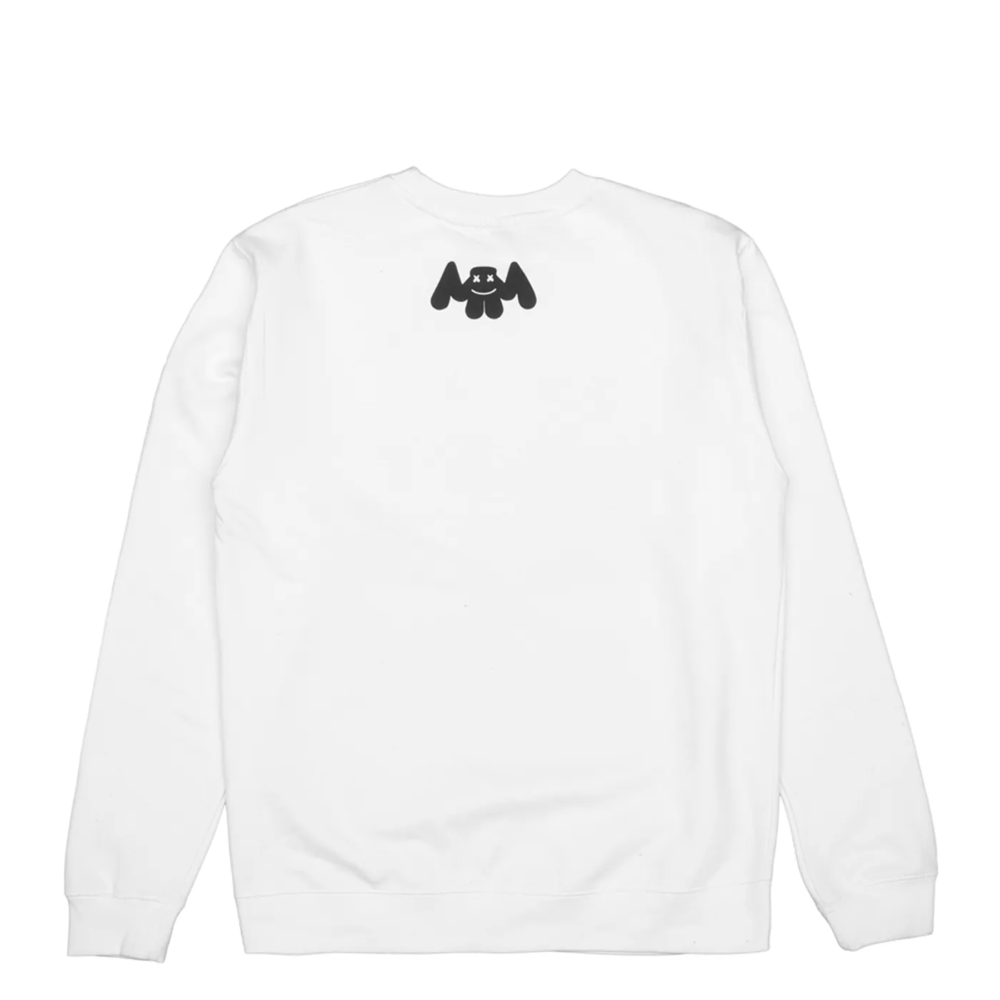 Marshmello Smile Crewneck Sweatshirt — White