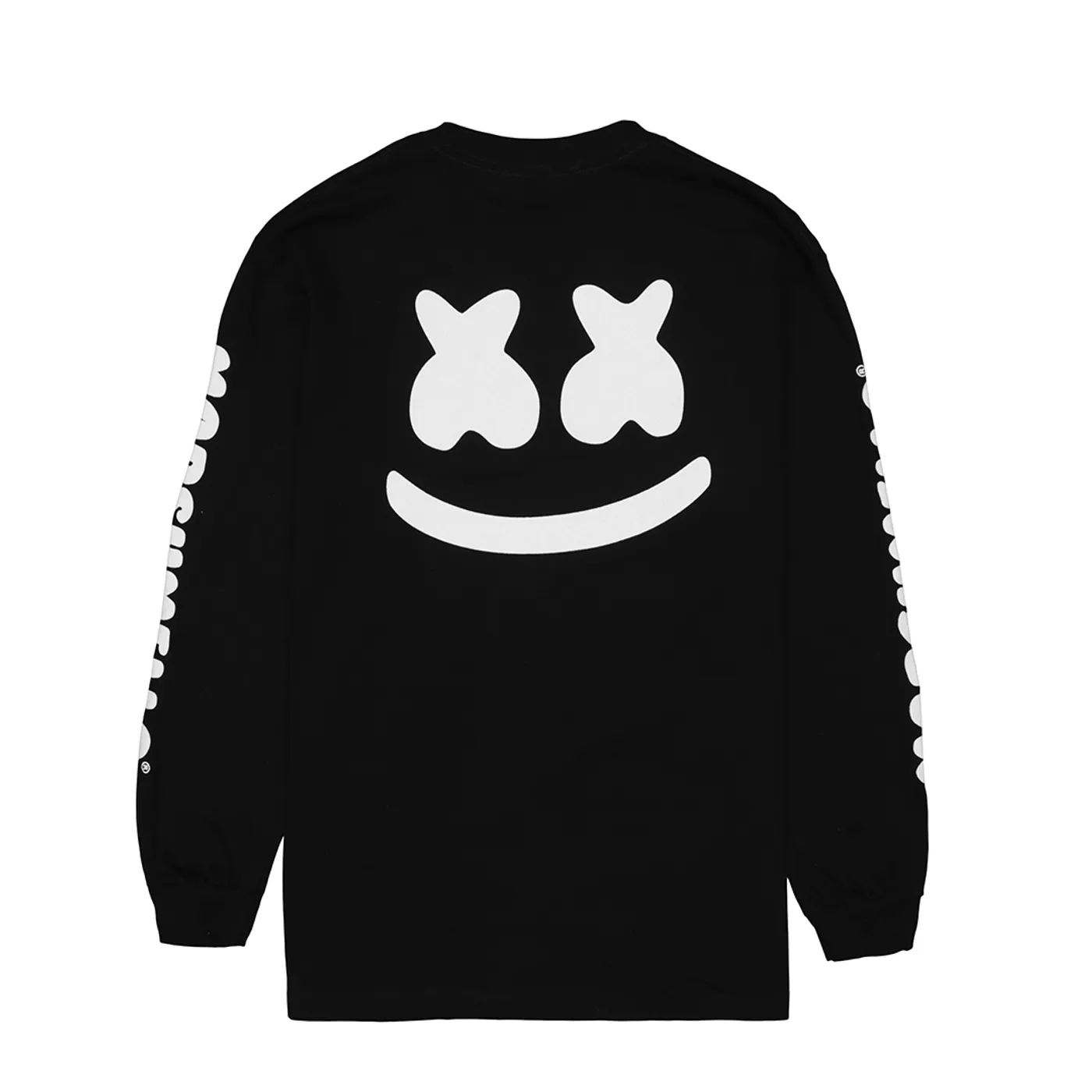 Marshmello Smile Bar L/S Shirt — Black