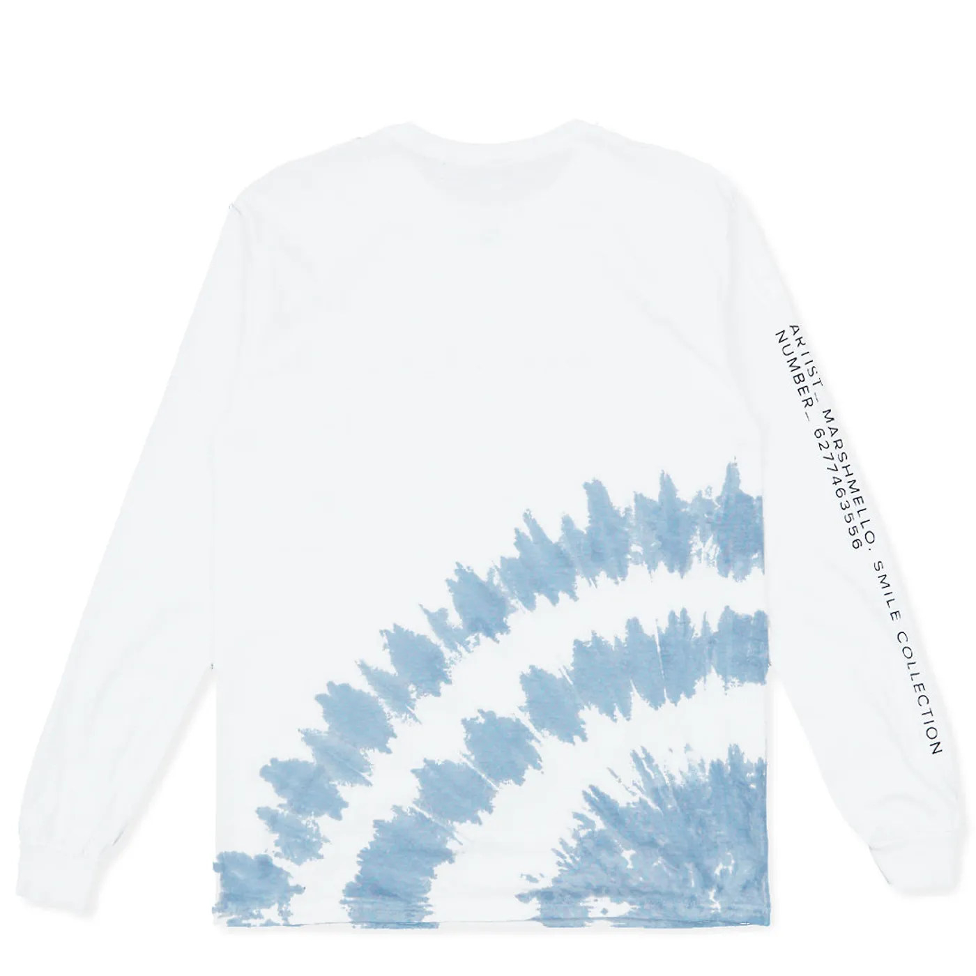 Marshmello Mello Spot Dye L/S Shirt — White