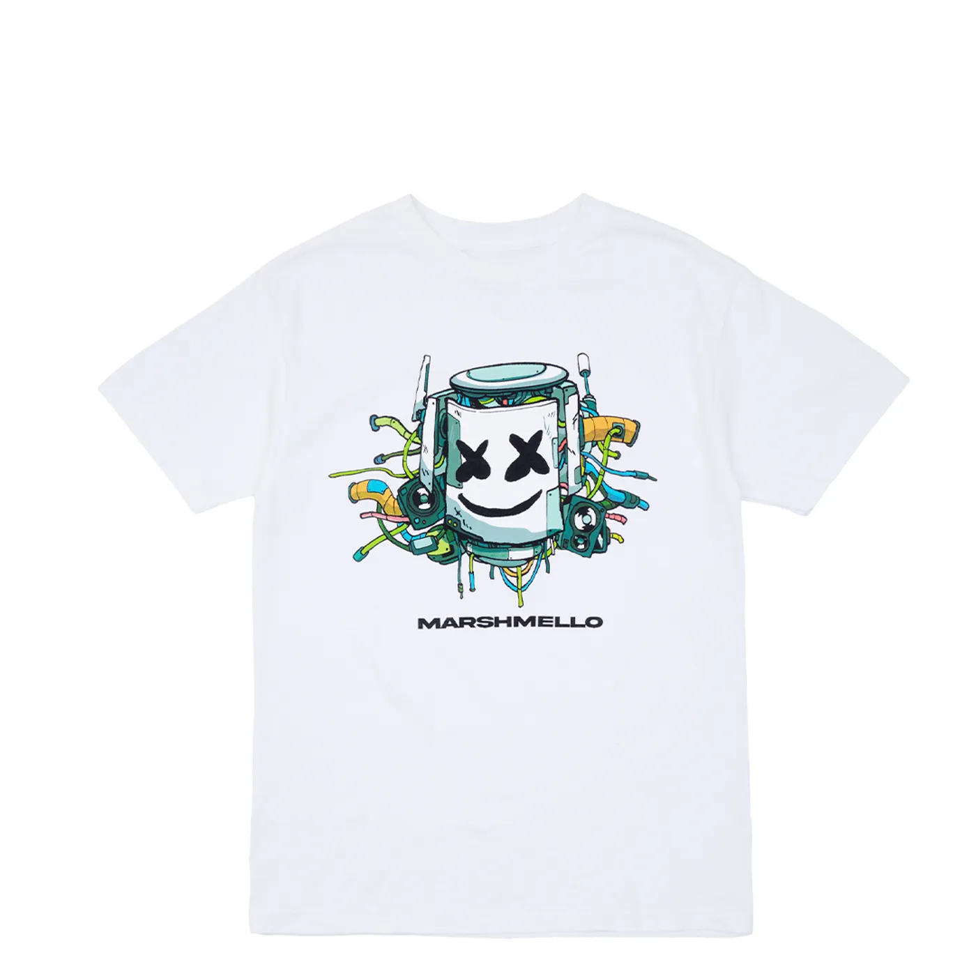 Marshmello Mello Tech T-Shirt — White