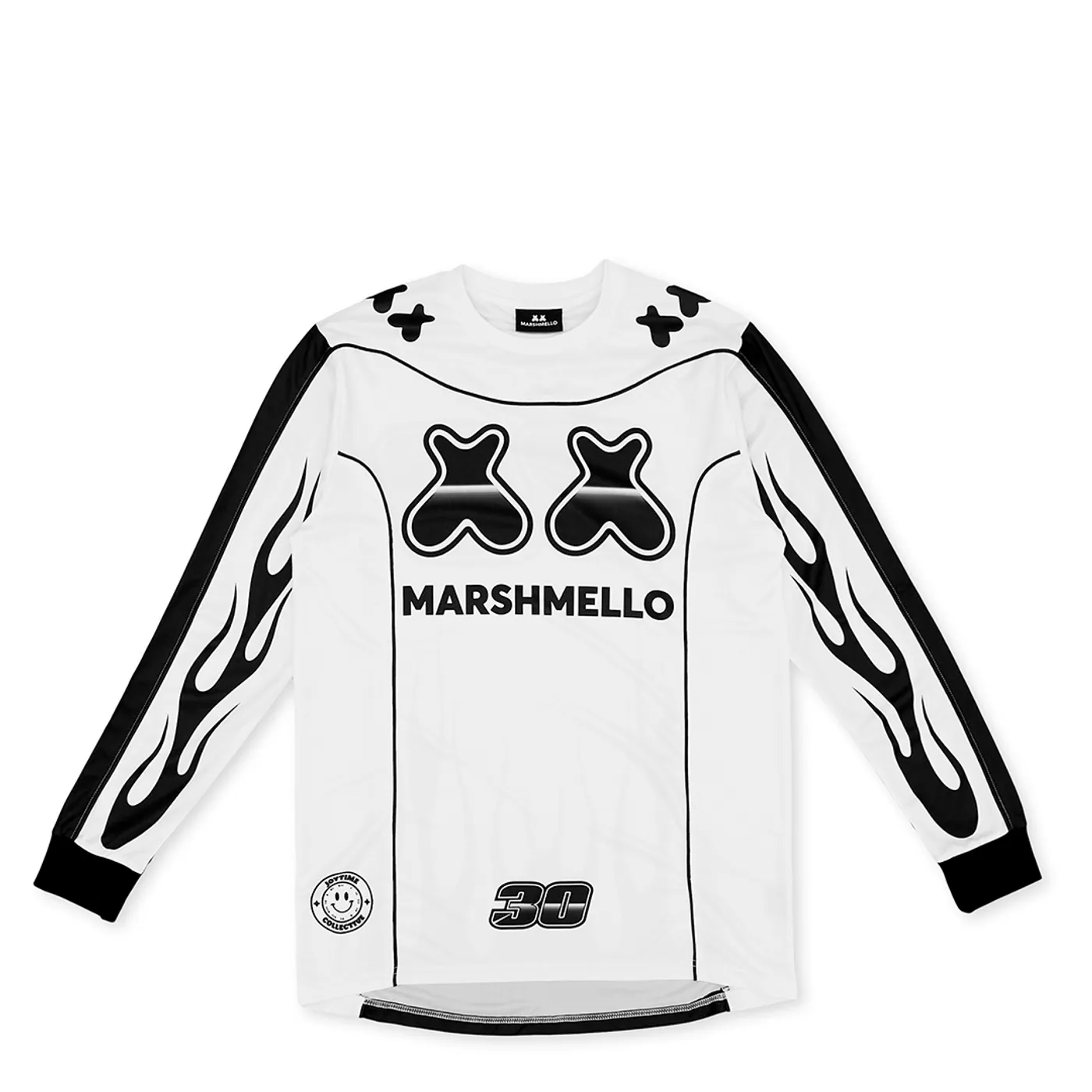 Marshmello Joytime L/S Moto Jersey — White