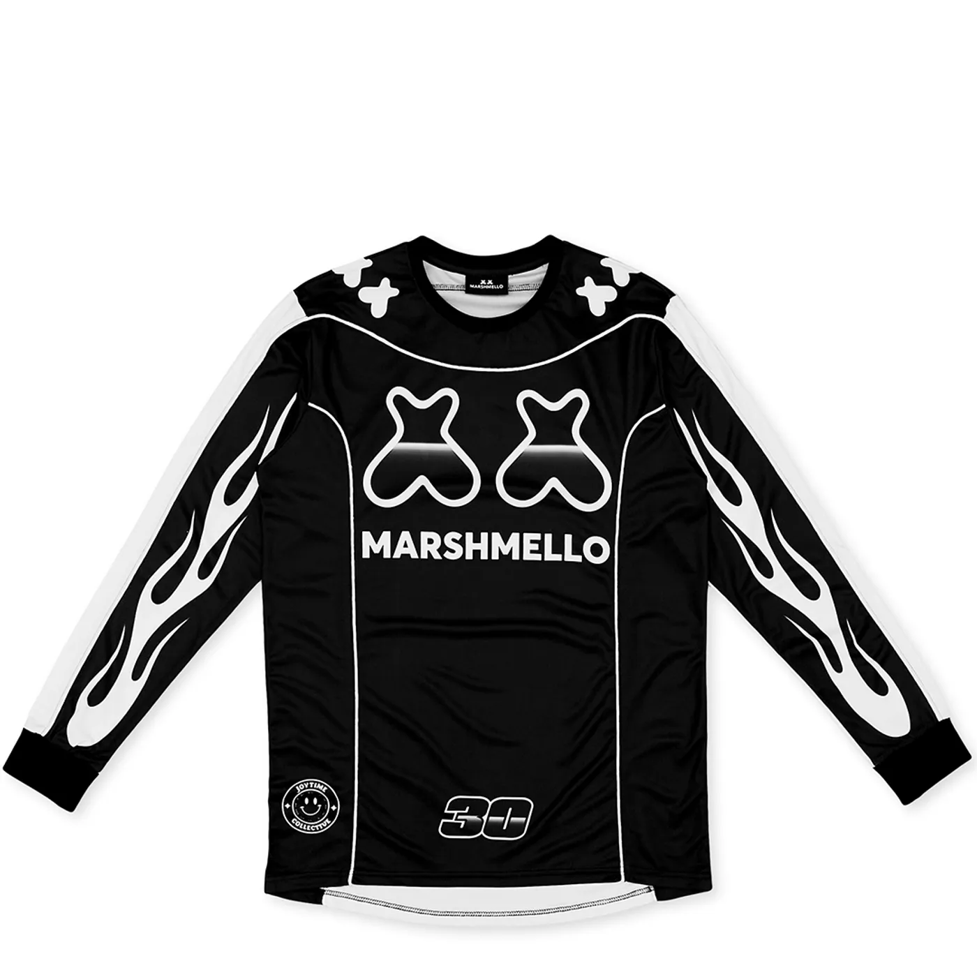 Marshmello Joytime L/S Moto Jersey — Black